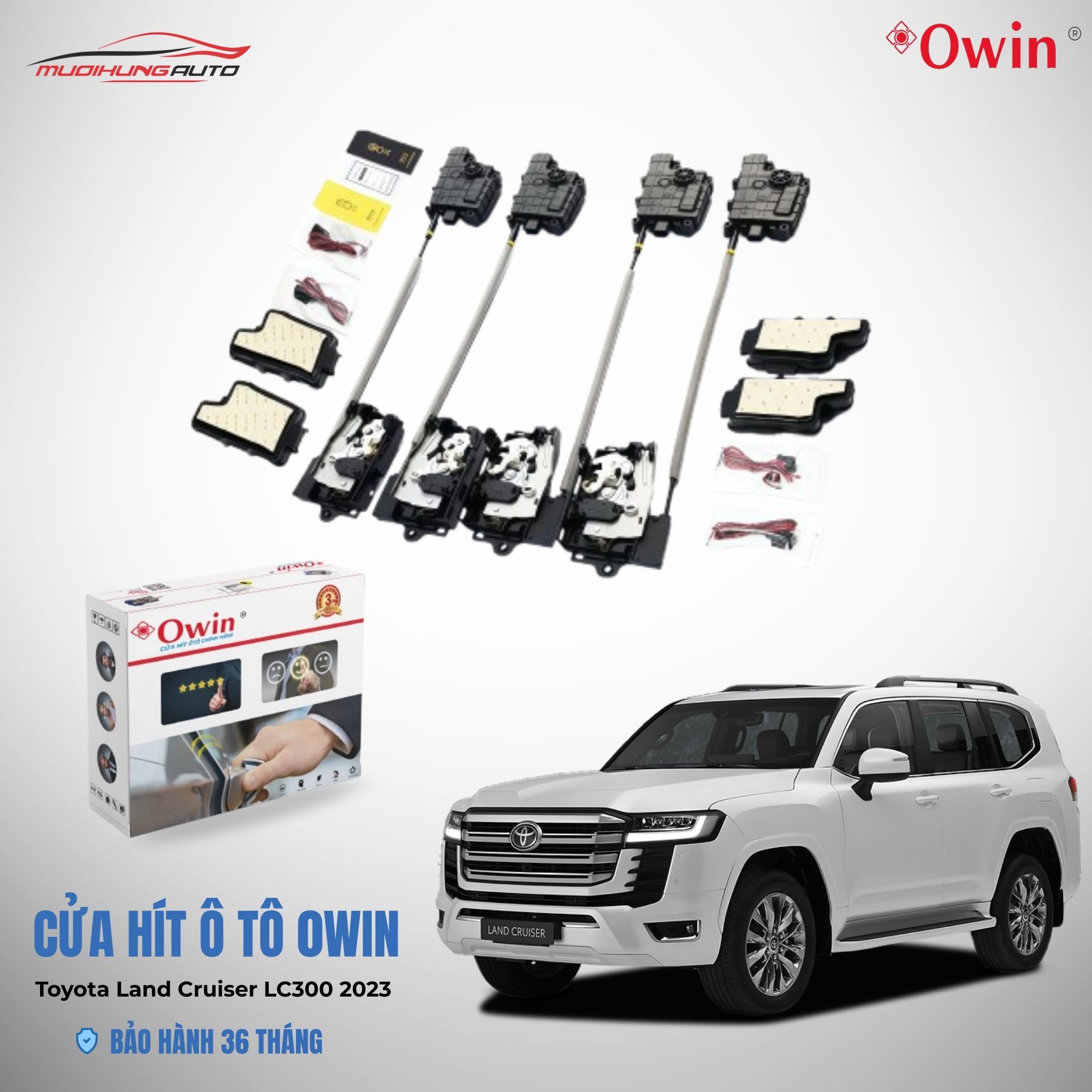 Cửa hít ô tô Owin&nbsp;Toyota Land Cruiser LC300 2023