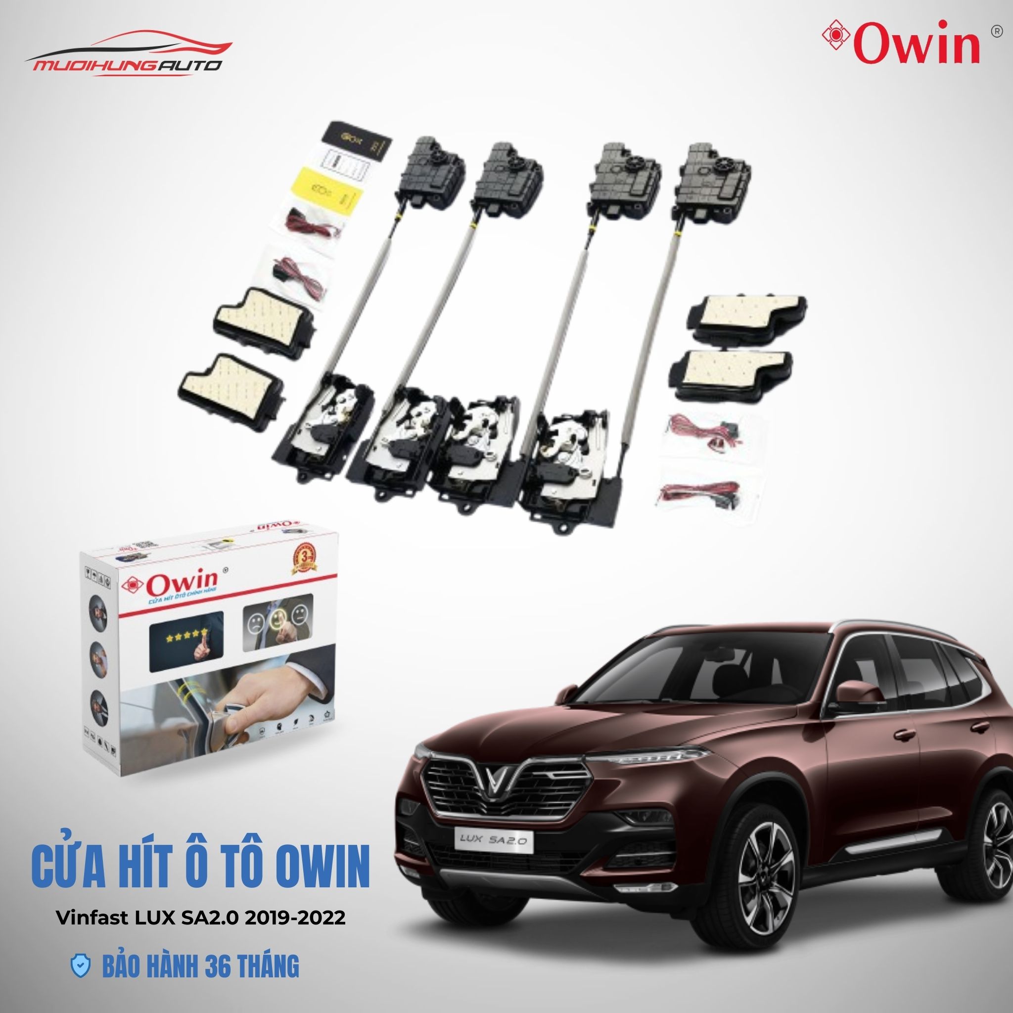 Cửa hít ô tô OWIN Vinfast LUX SA2.0 2019-2022