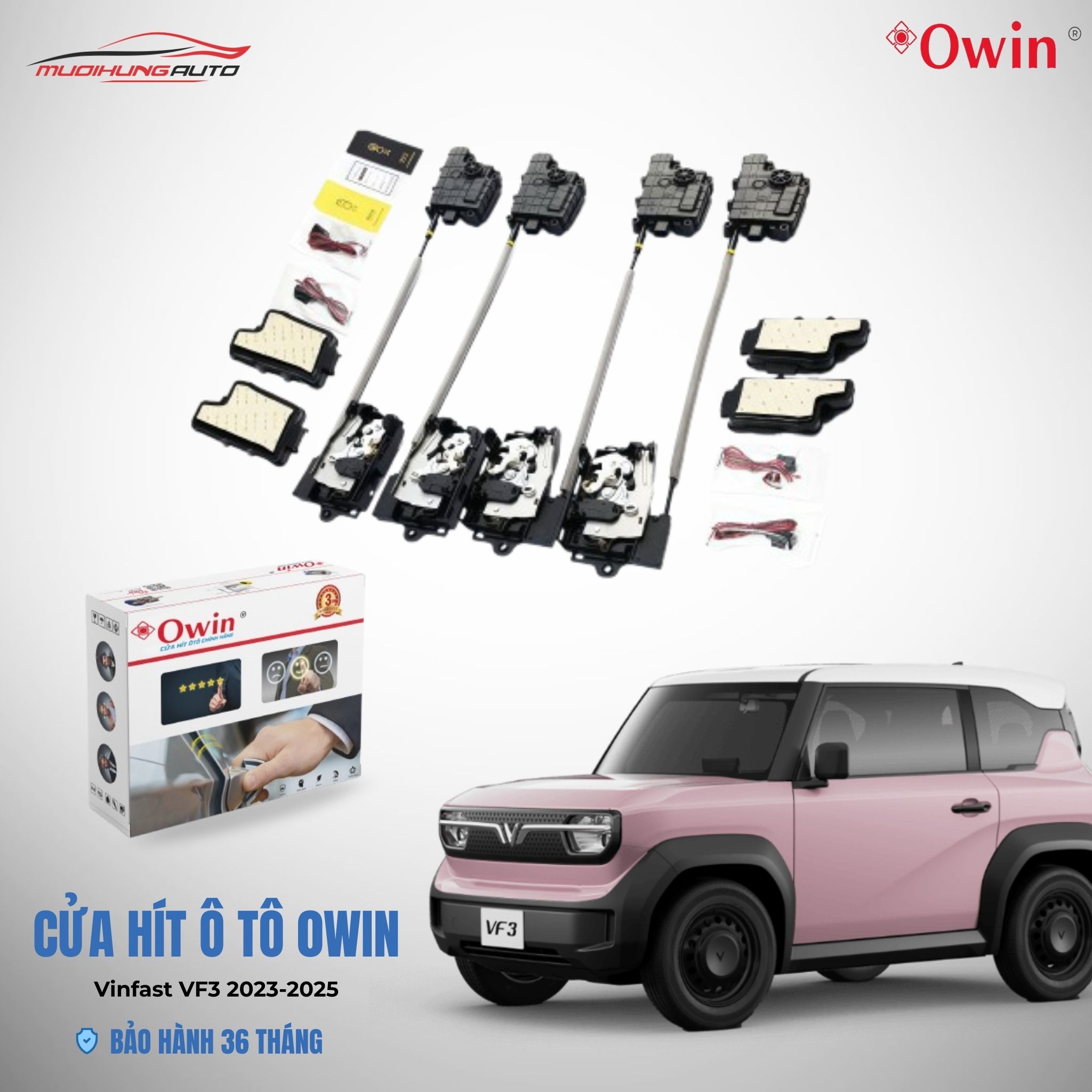 Cửa hít ô tô OWIN Vinfast VF3 2023-2025