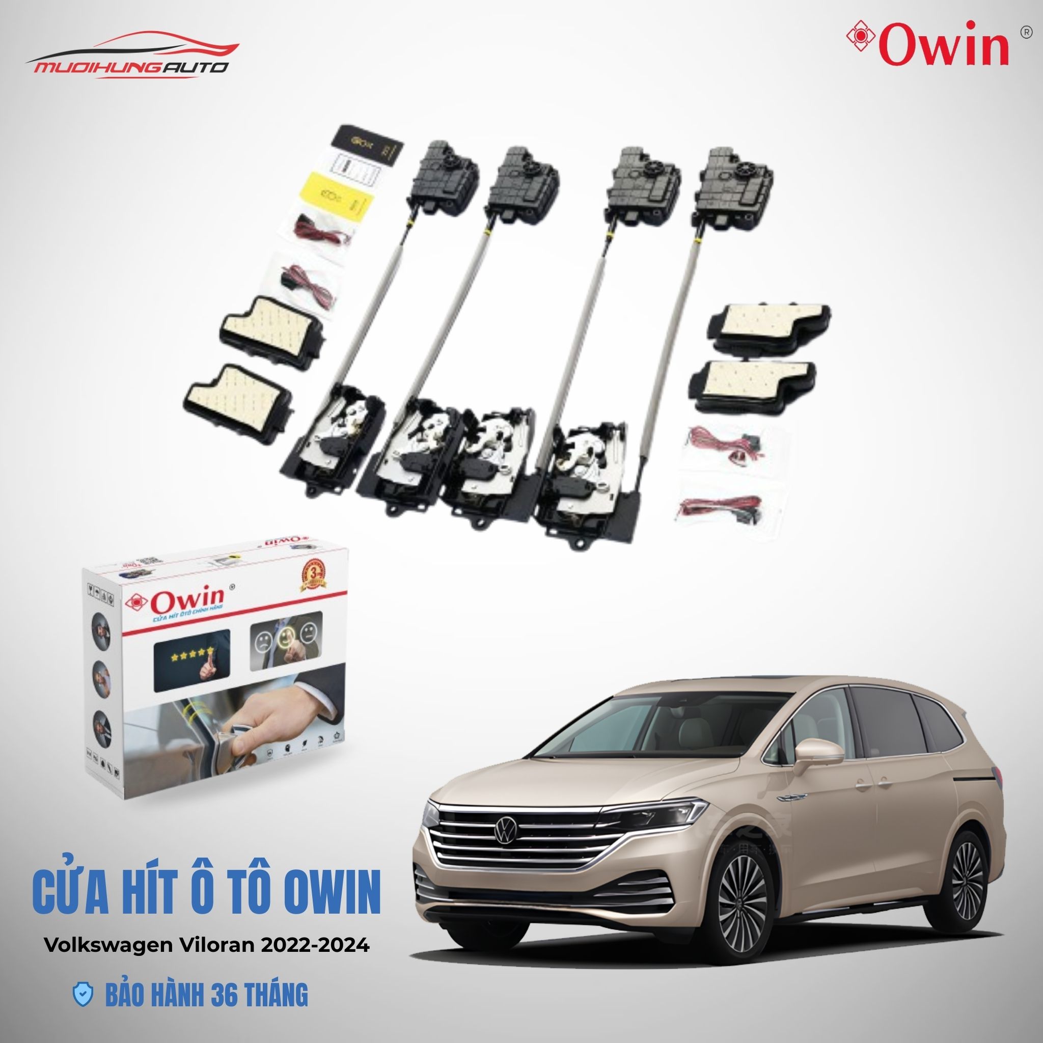 Cửa hít ô tô Owin&nbsp;Volkswagen Viloran 2022-2024