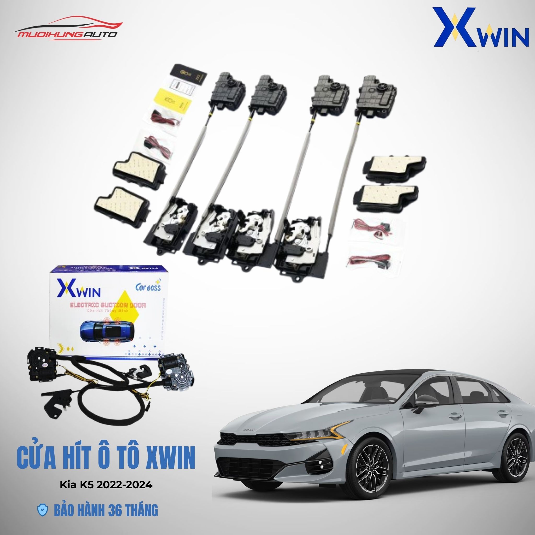 Cửa hít ô tô Xwin&nbsp;Kia K5 2022-2024