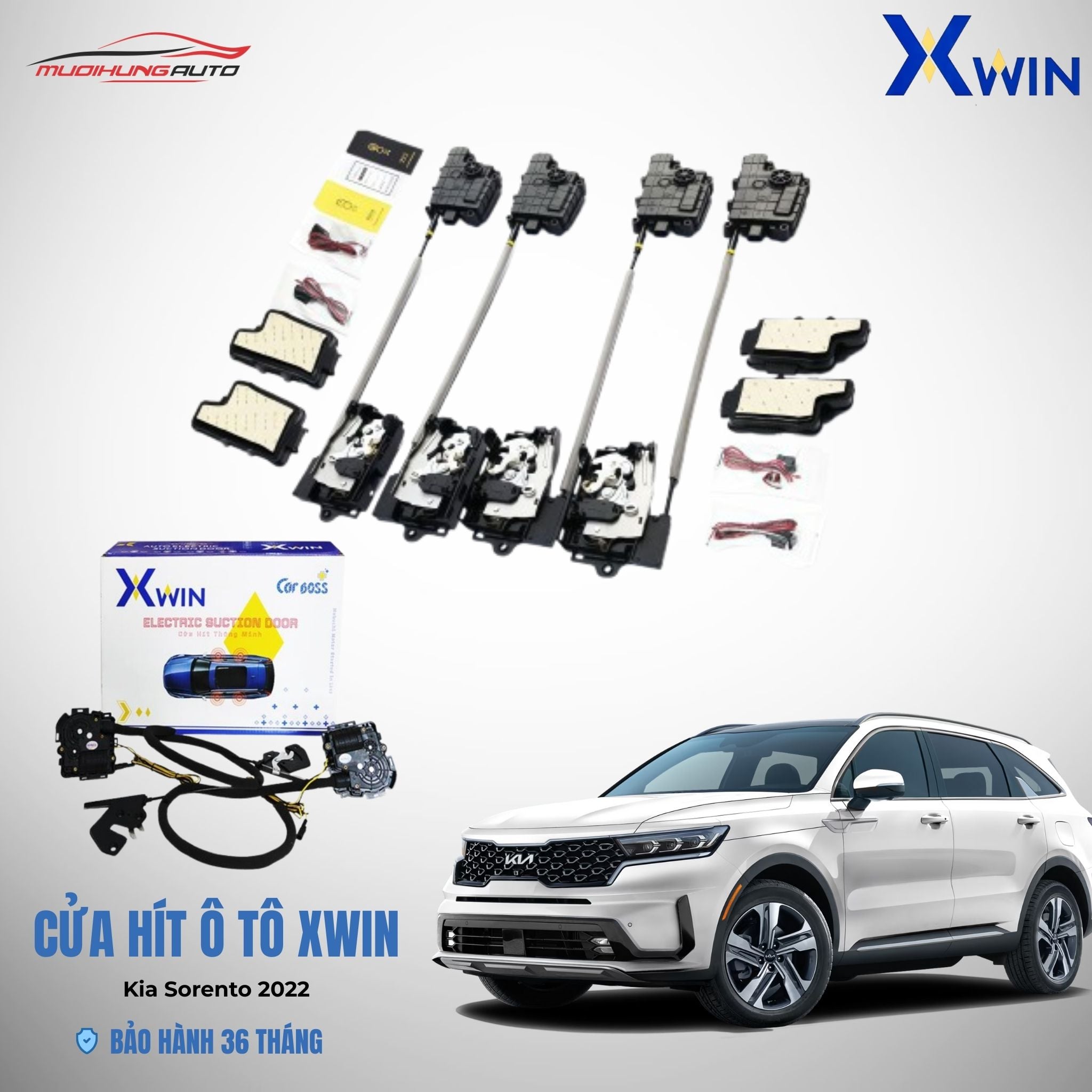 Cửa hít ô tô Xwin&nbsp;Kia Sorento 2022