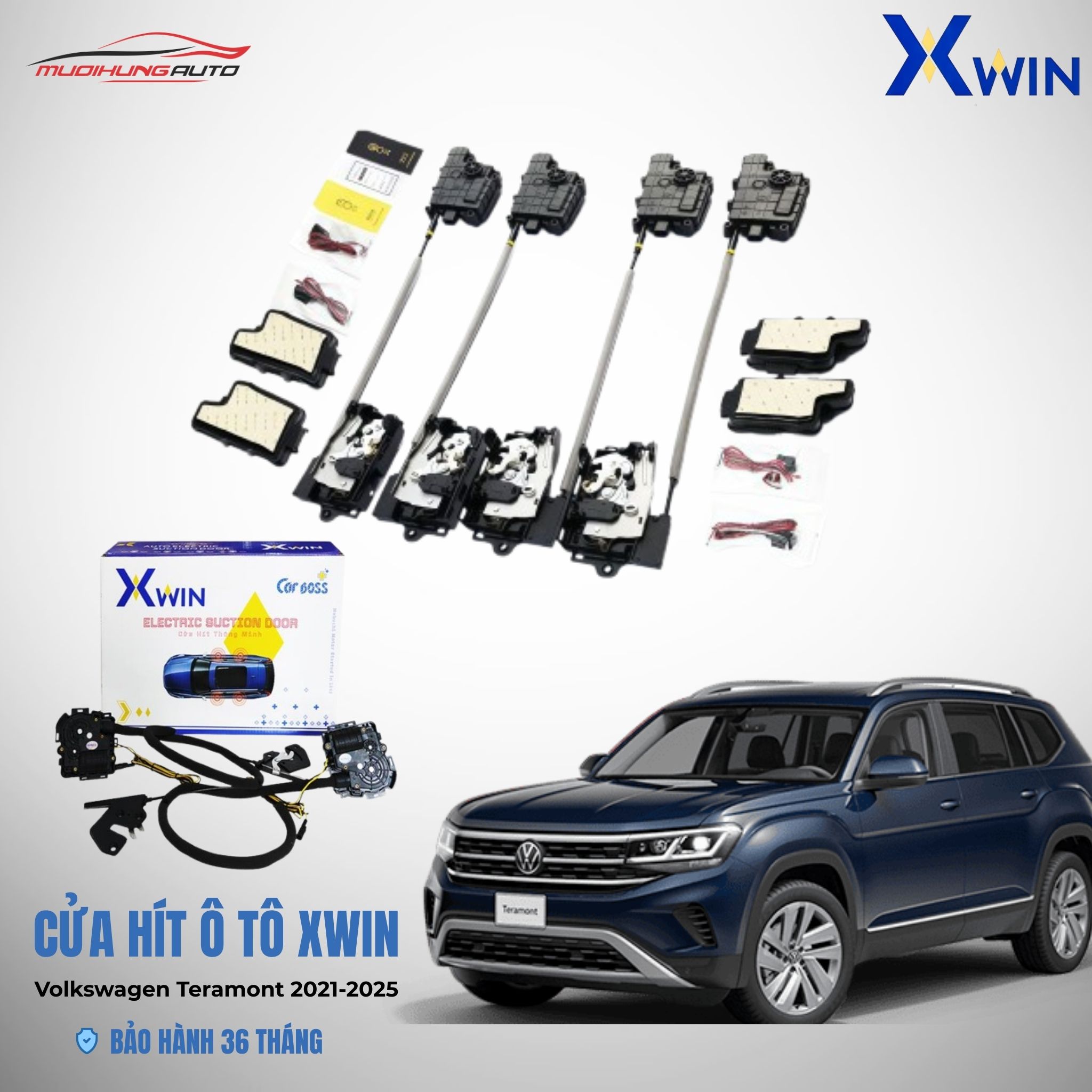 Cửa hít ô tô XWIN Volkswagen Teramont 2021-2025