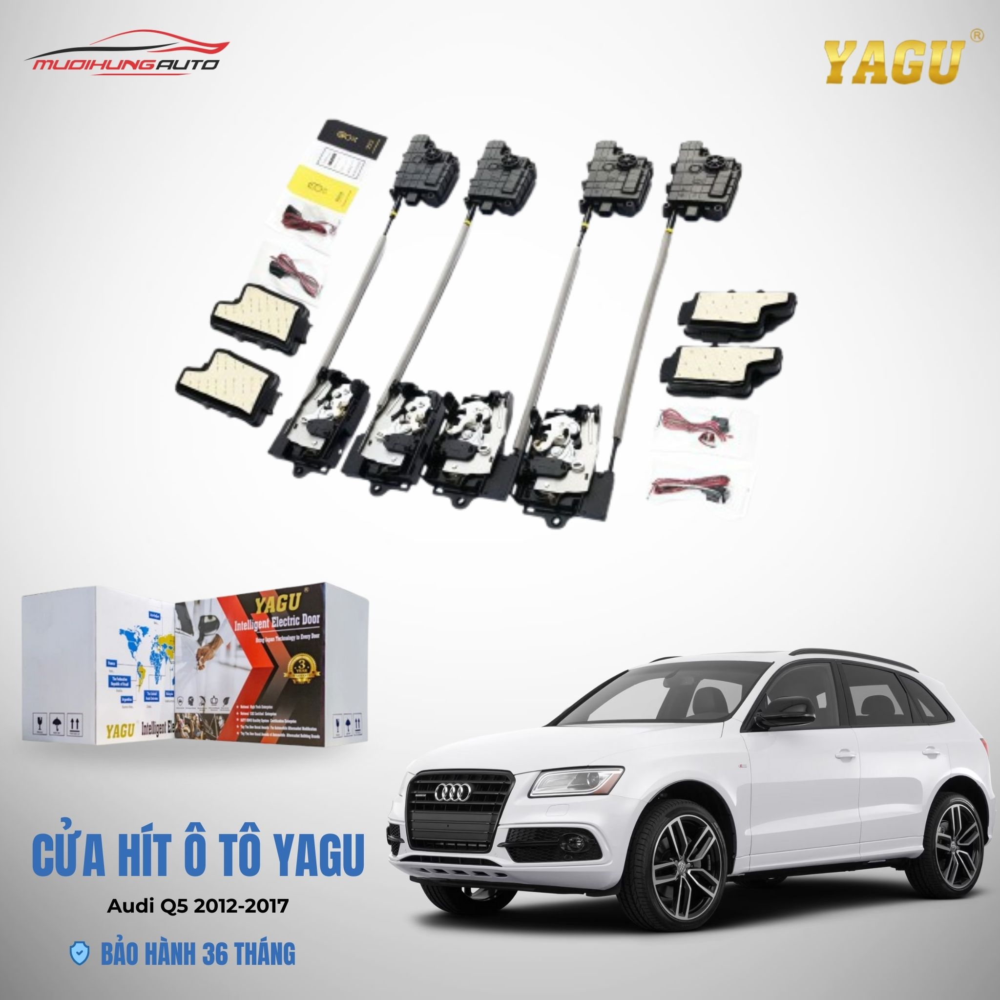 Cửa hít ô tô YAGU&nbsp;Audi Q5 2012-2017