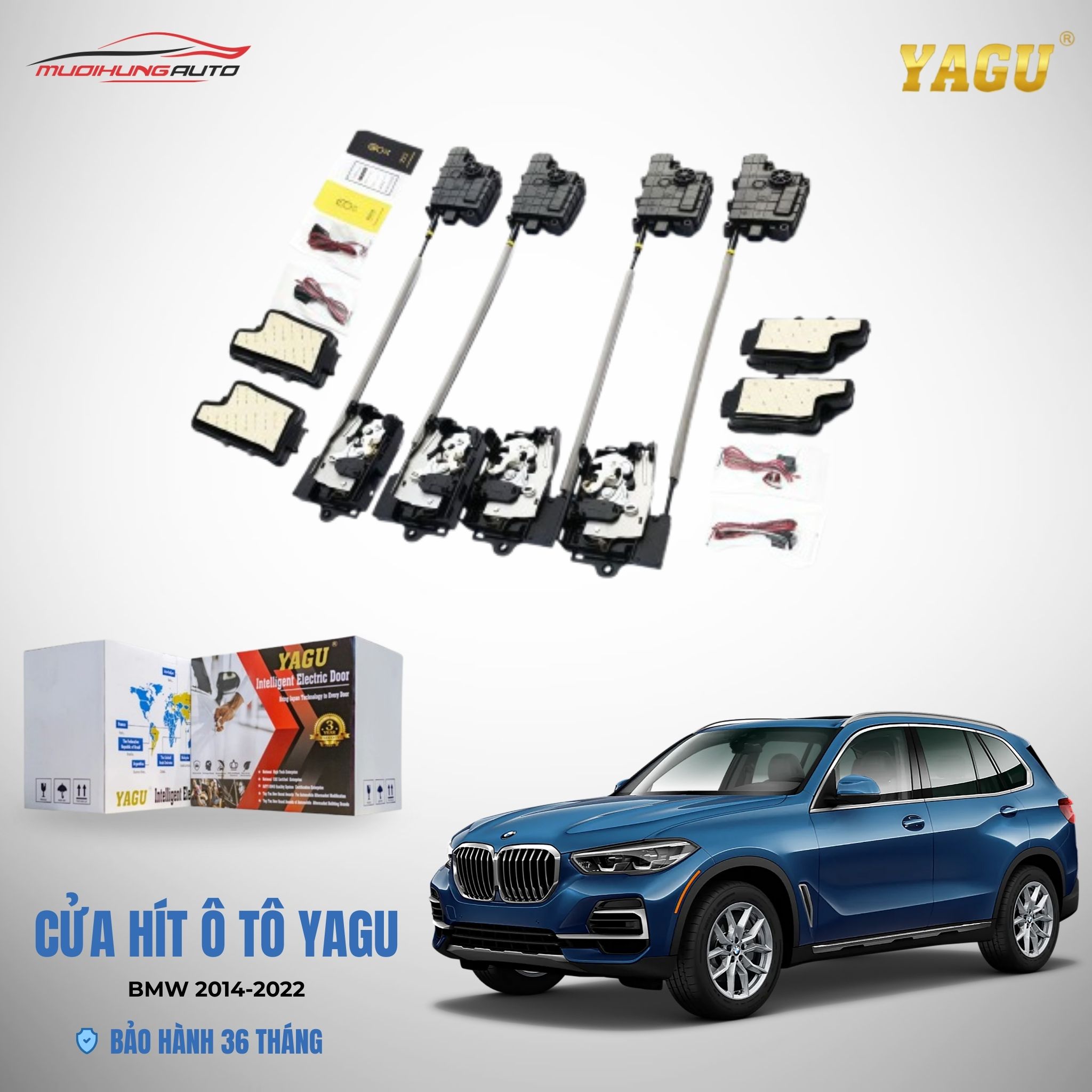 Cửa hít ô tô YAGU&nbsp;BMW 2014-2022