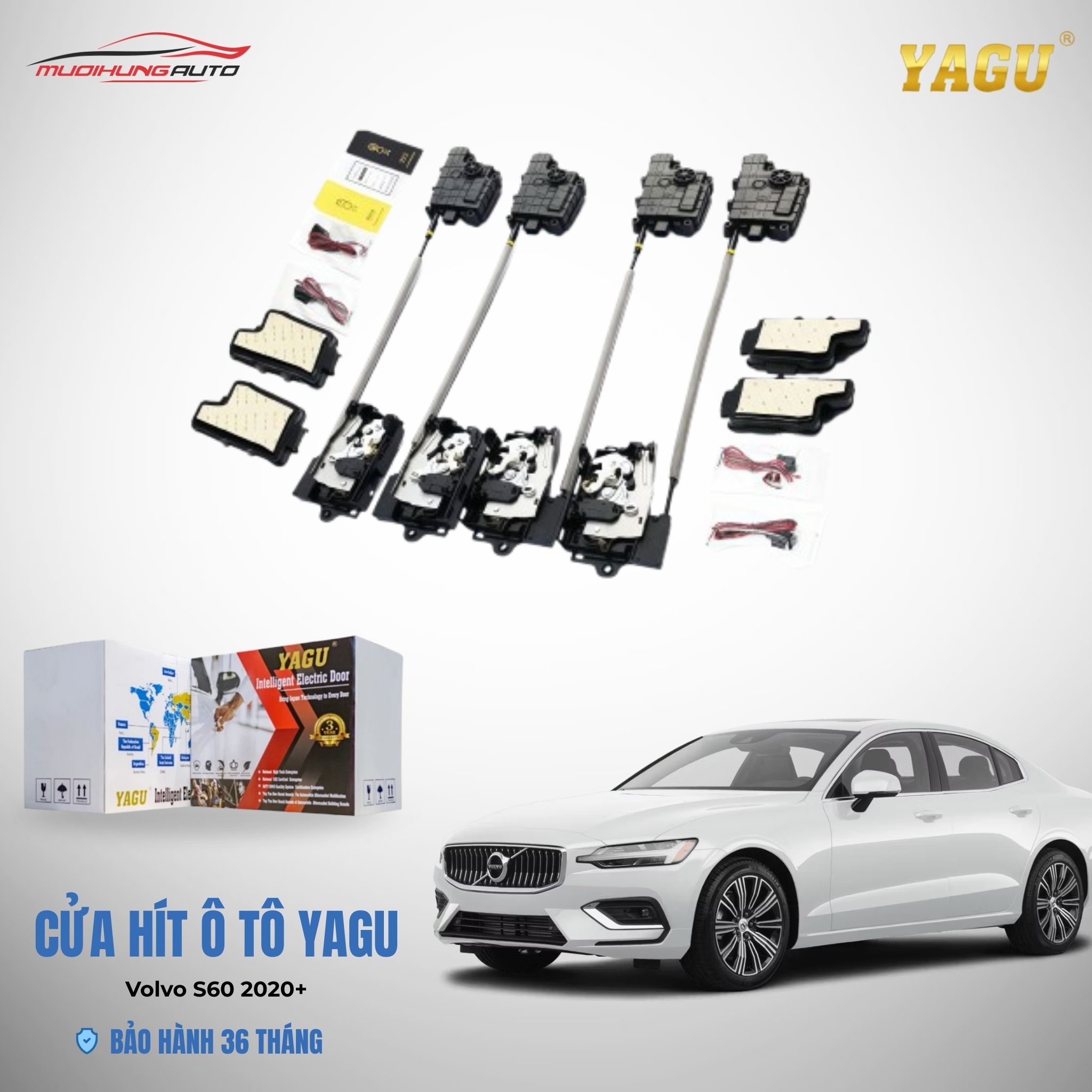 Cửa hít ô tô YAGU Volvo S60 2020+
