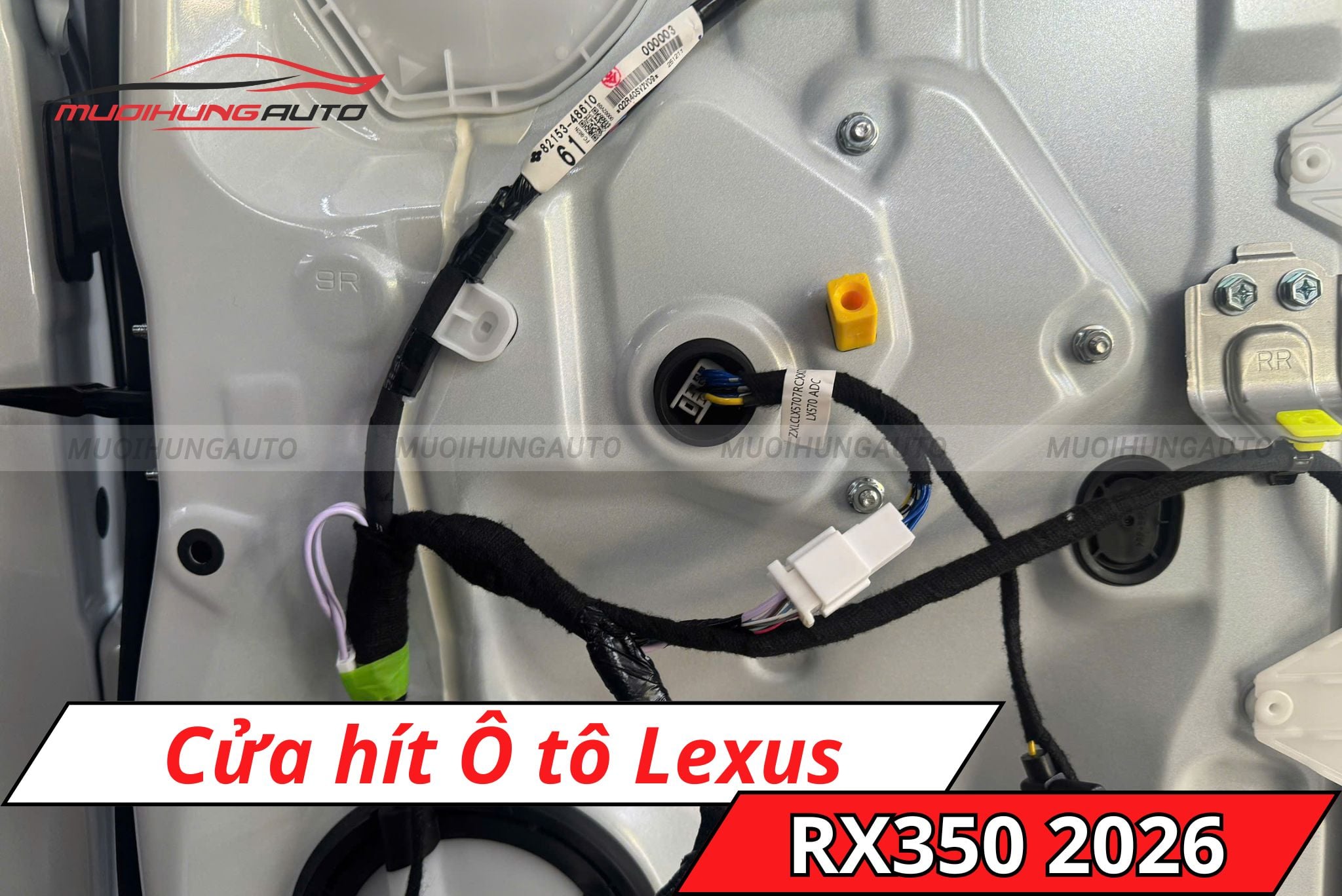 Cửa hít tự động cho ô tô Lexus RX350 2026