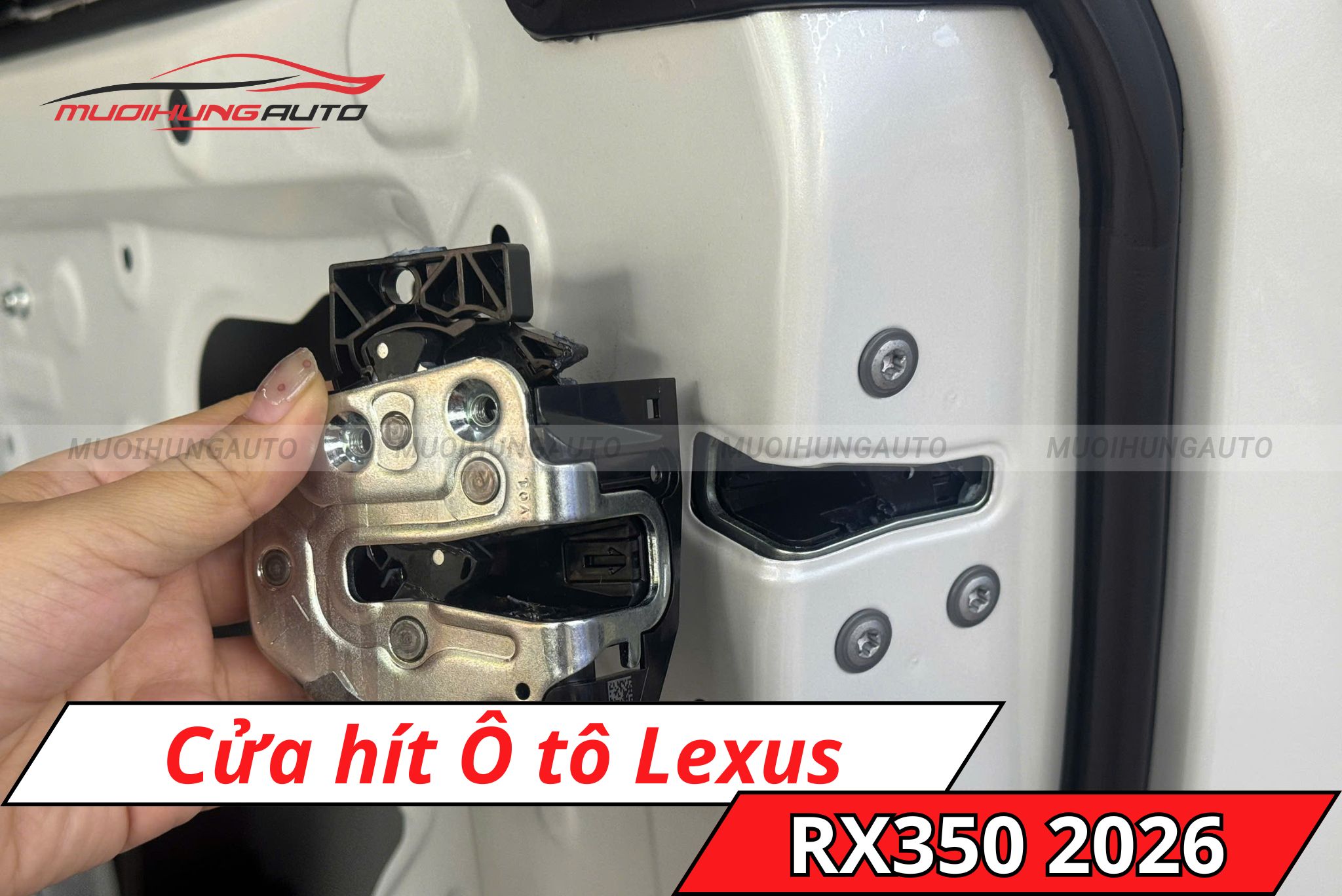 Cửa hít tự động xe ô tô Lexus RX350 2026