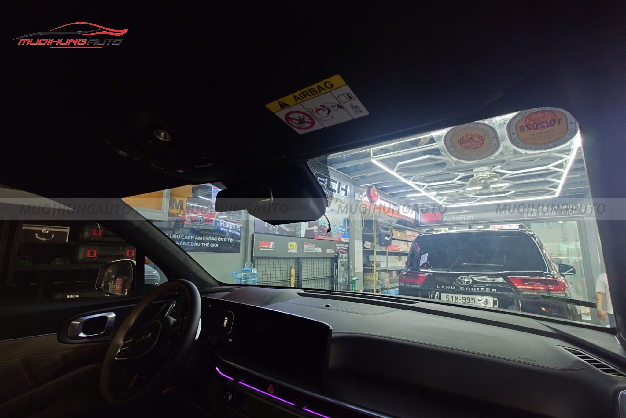 Dán phim cách nhiệt 3M Kia Sorento 2025