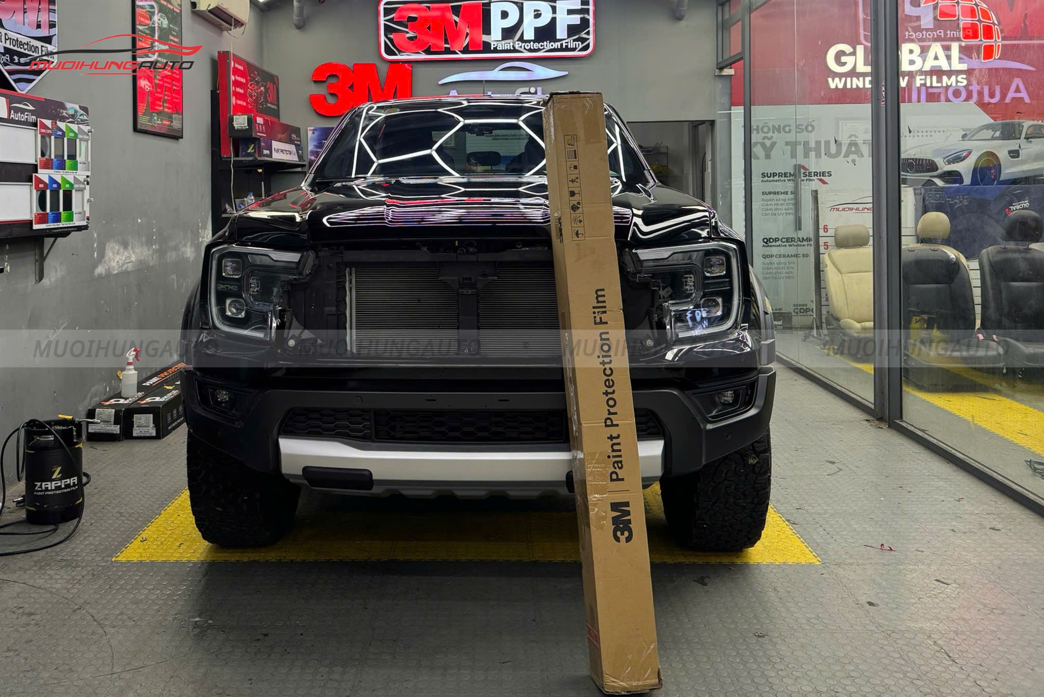 Dán PPF 3M cho Ford Ranger Raptor 2025
