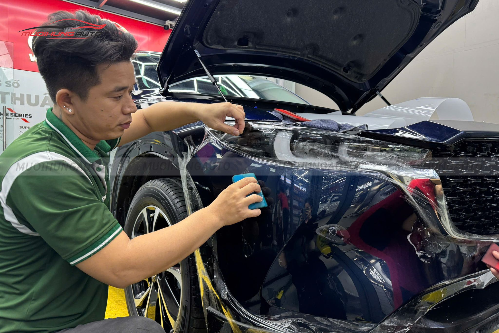 Dán PPF Ppro Plus cho xe hơi Mazda CX5 2025