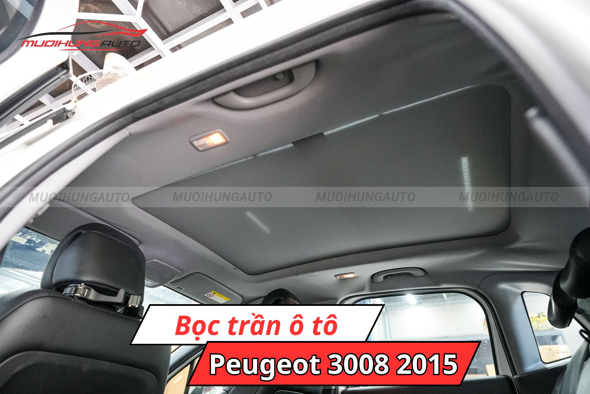 Dán trần ô tô Peugeot 3008 2015