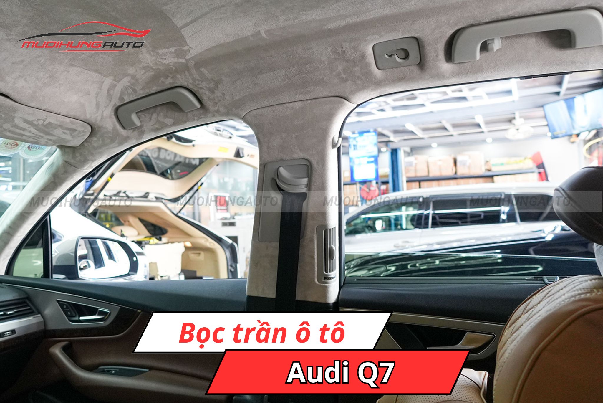 Dán trần xe ô tô Audi Q7
