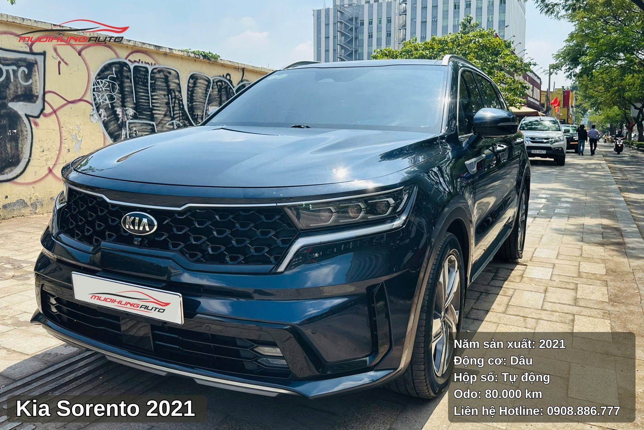 Đầu xe Kia Sorento 2021