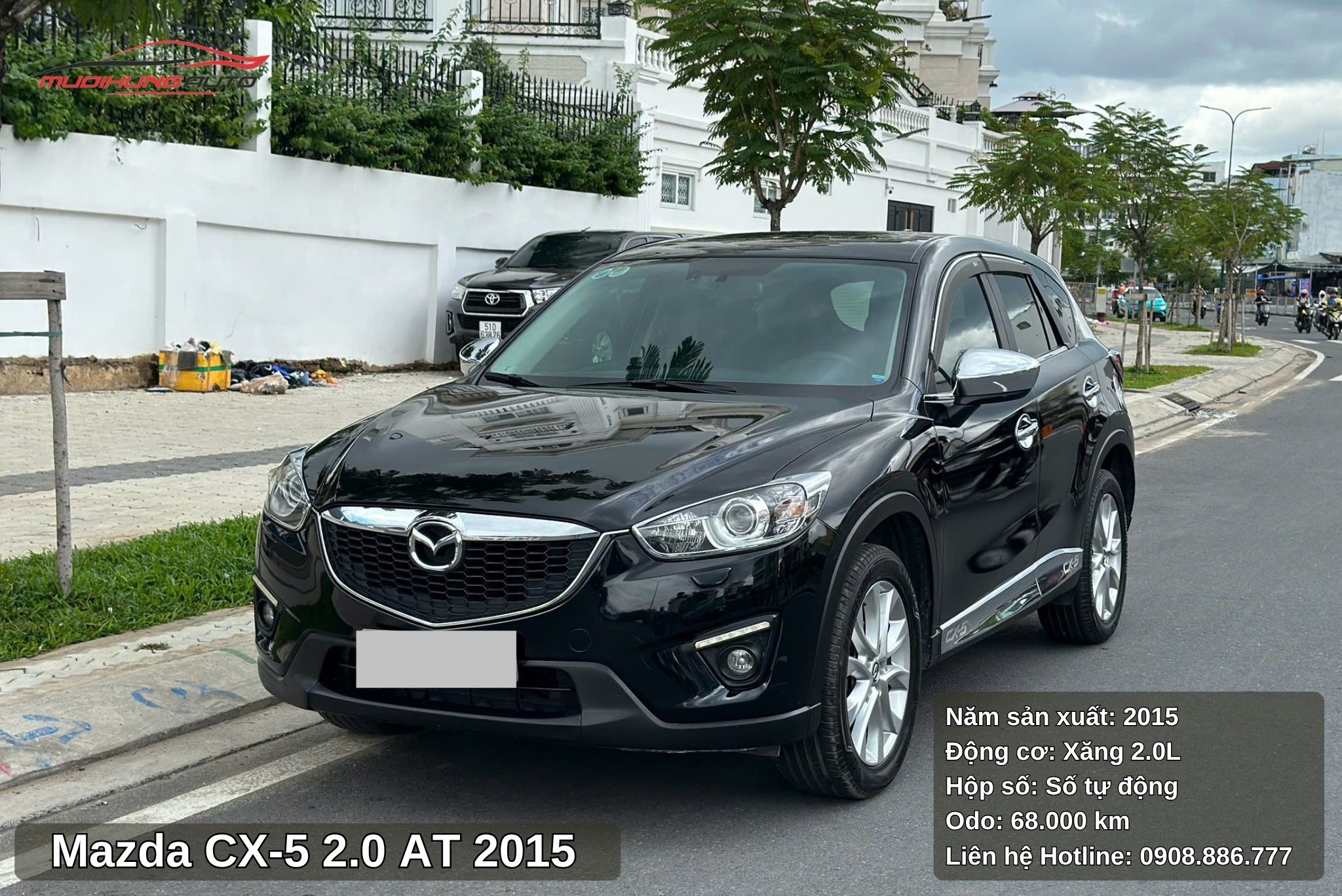 Đầu xe Mazda CX-5 2.0 AT 2015