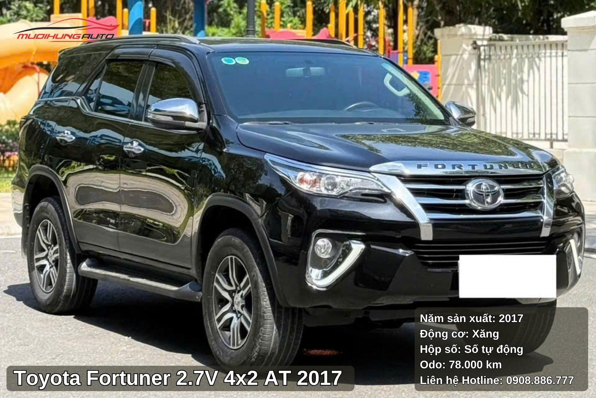 Đầu xe Toyota Fortuner 2.7V 4x2 AT 2017