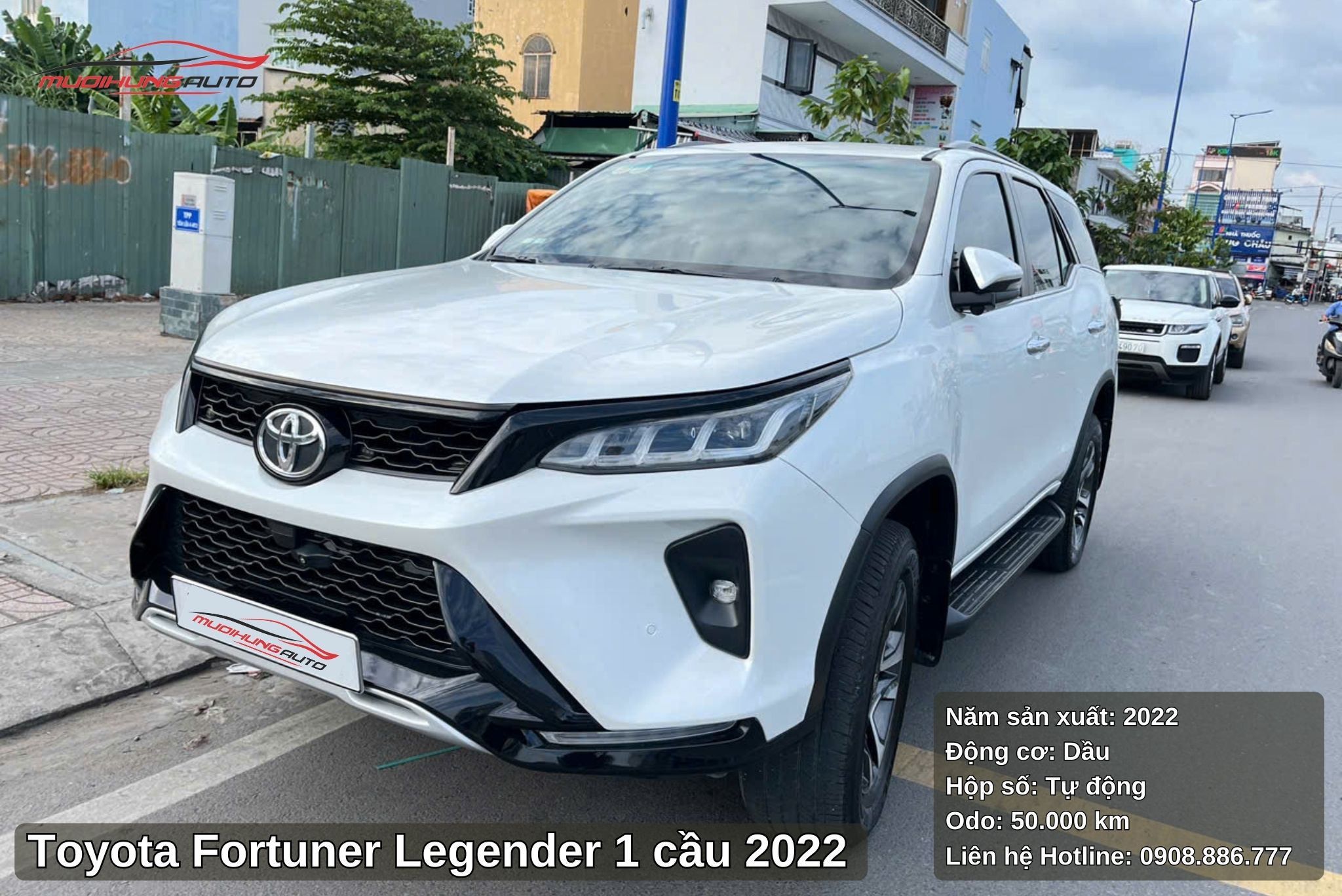 Đầu xe Toyota Fortuner Legender 1 cầu 2022