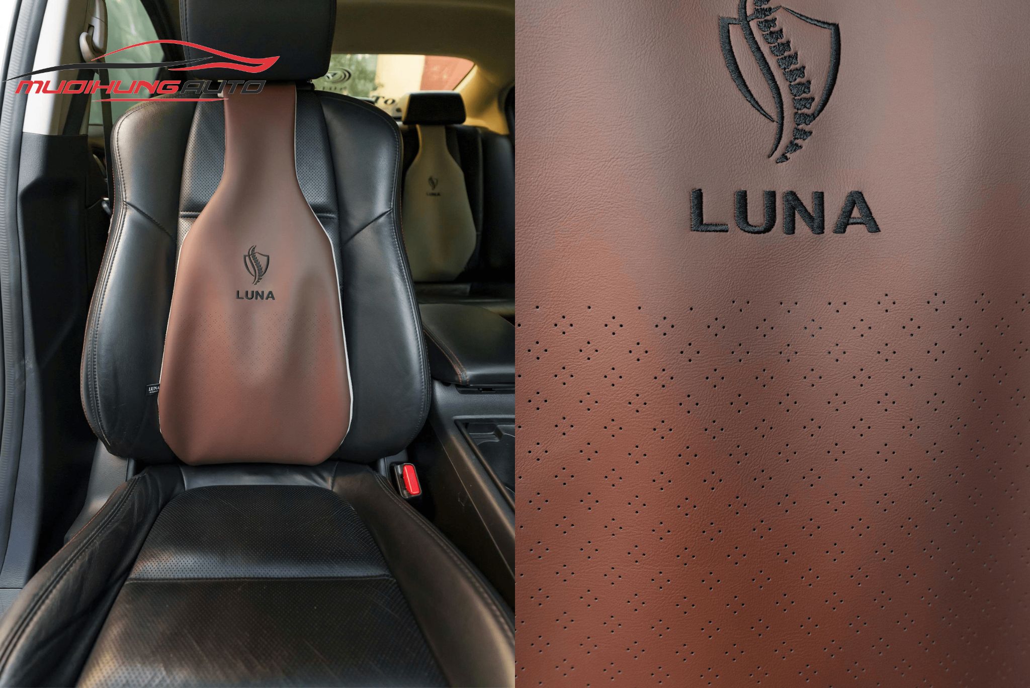 Đệm tựa lưng ô tô LUNA Basic