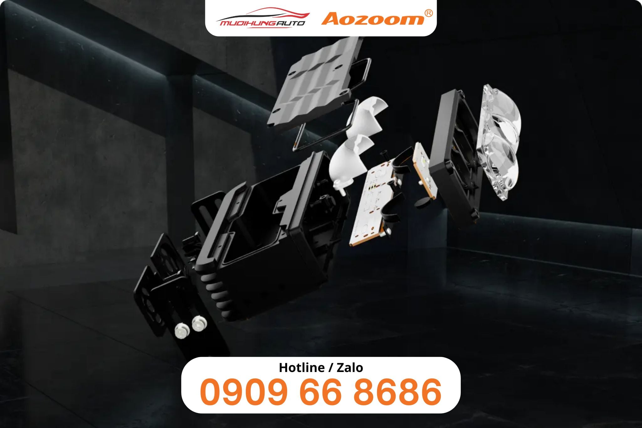 Đèn gầm Aozoom EXTRA 3 LED EXTRA LIGHTS