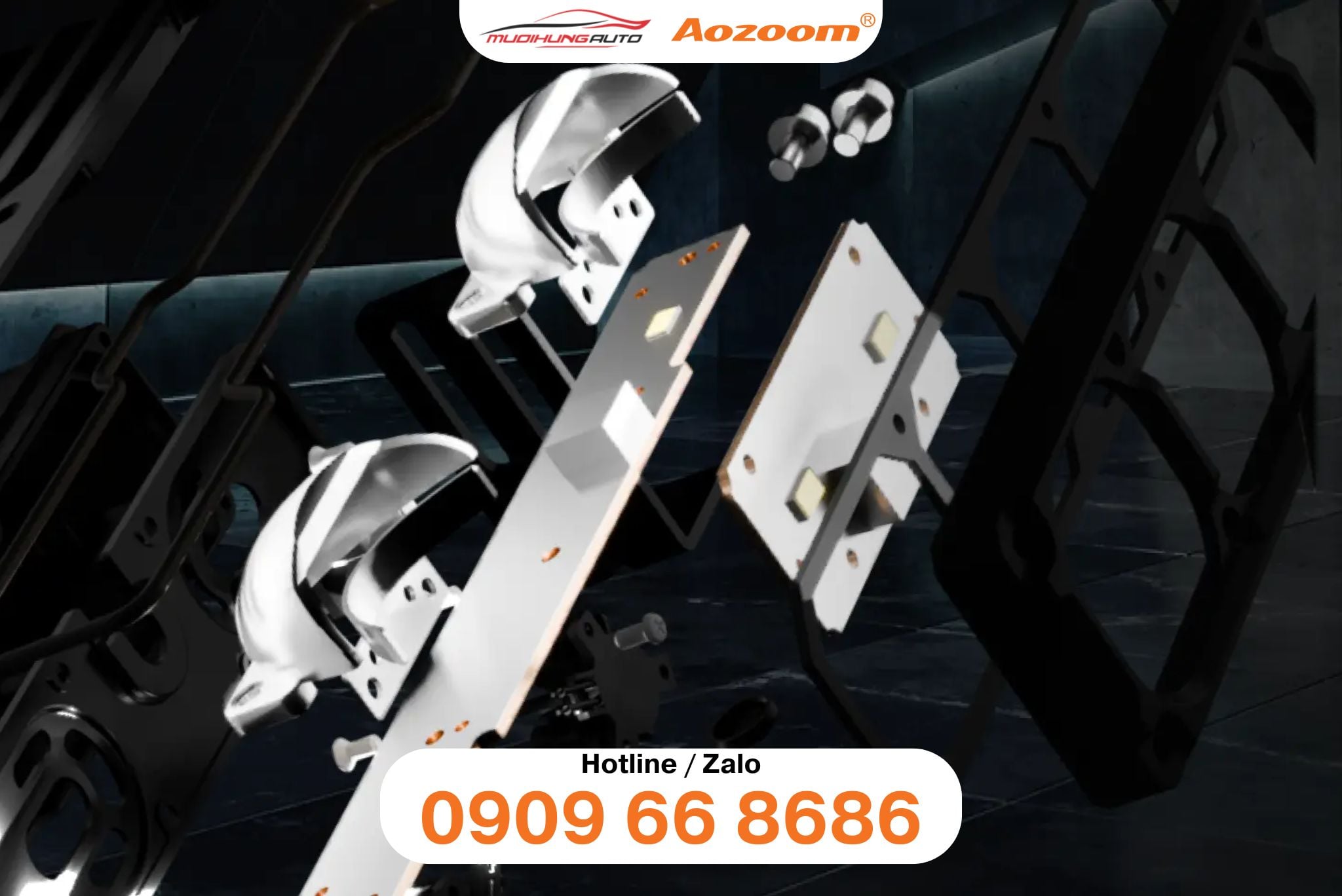 Đèn gầm dạng rời Aozoom EXTRA 4 LED EXTRA LIGHTS