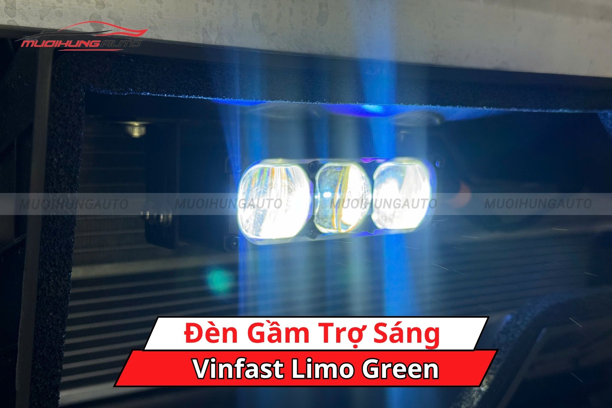 Đèn gầm trợ sáng cho Vinfast Limo Green