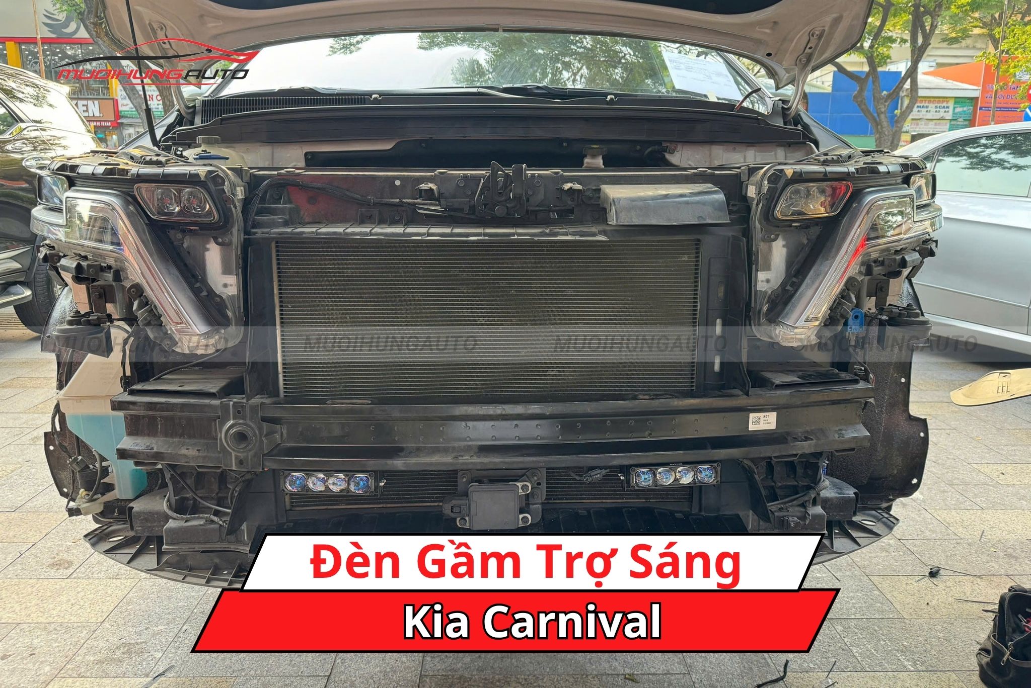 Đèn gầm trợ sáng cho Kia Carnival
