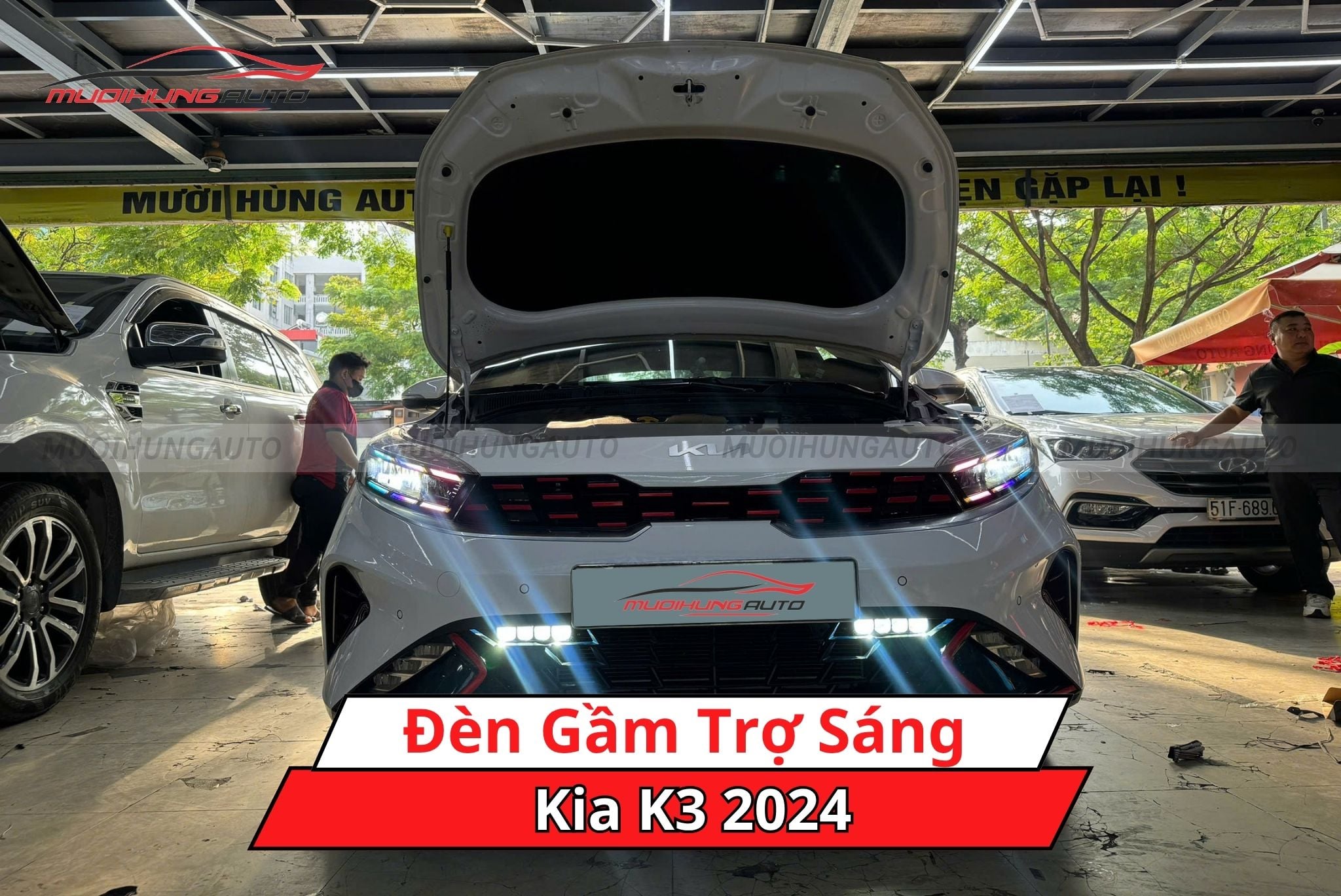 Đèn gầm trợ sáng cho xe Kia K3 2024