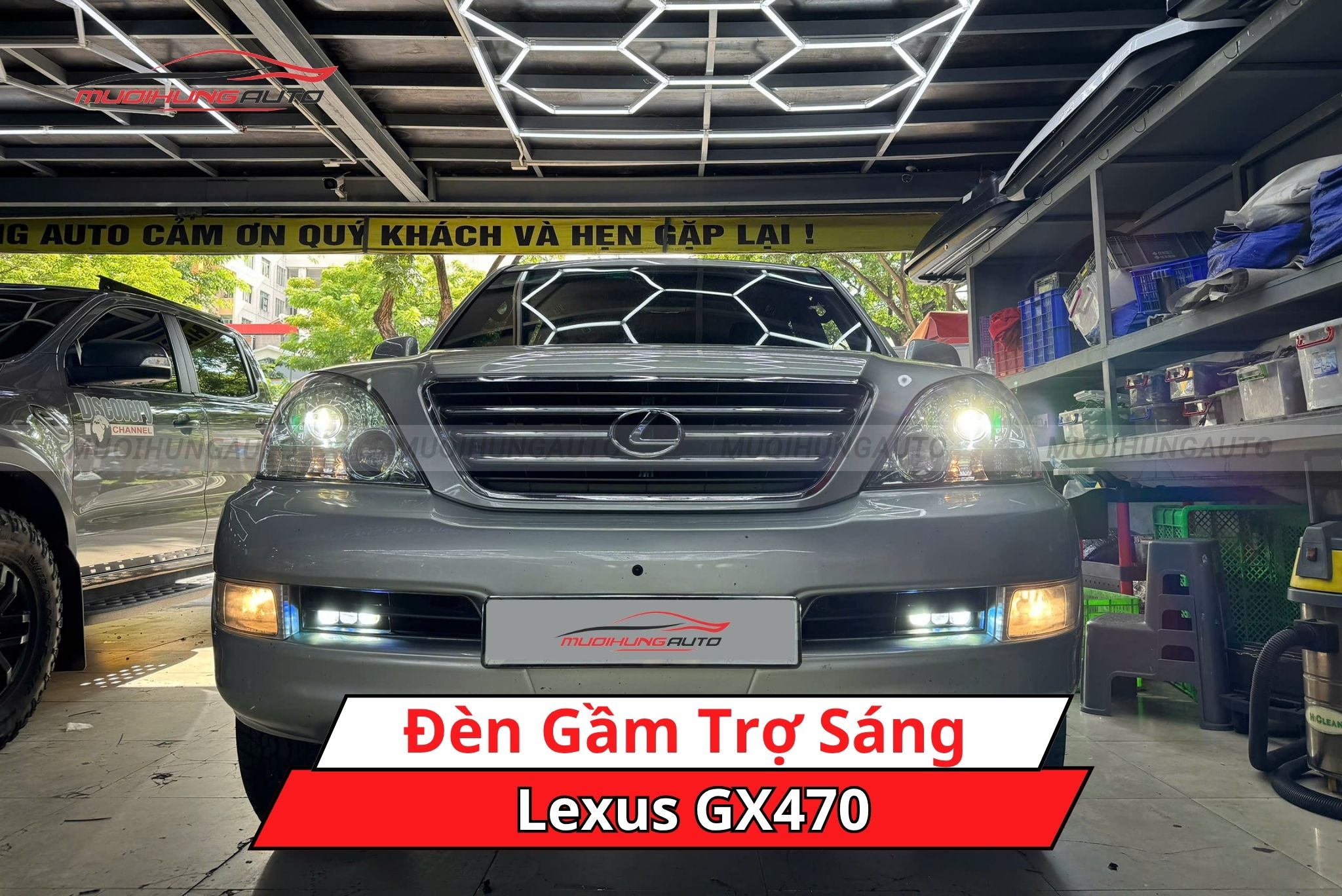 Đèn gầm trợ sáng cho Lexus GX470