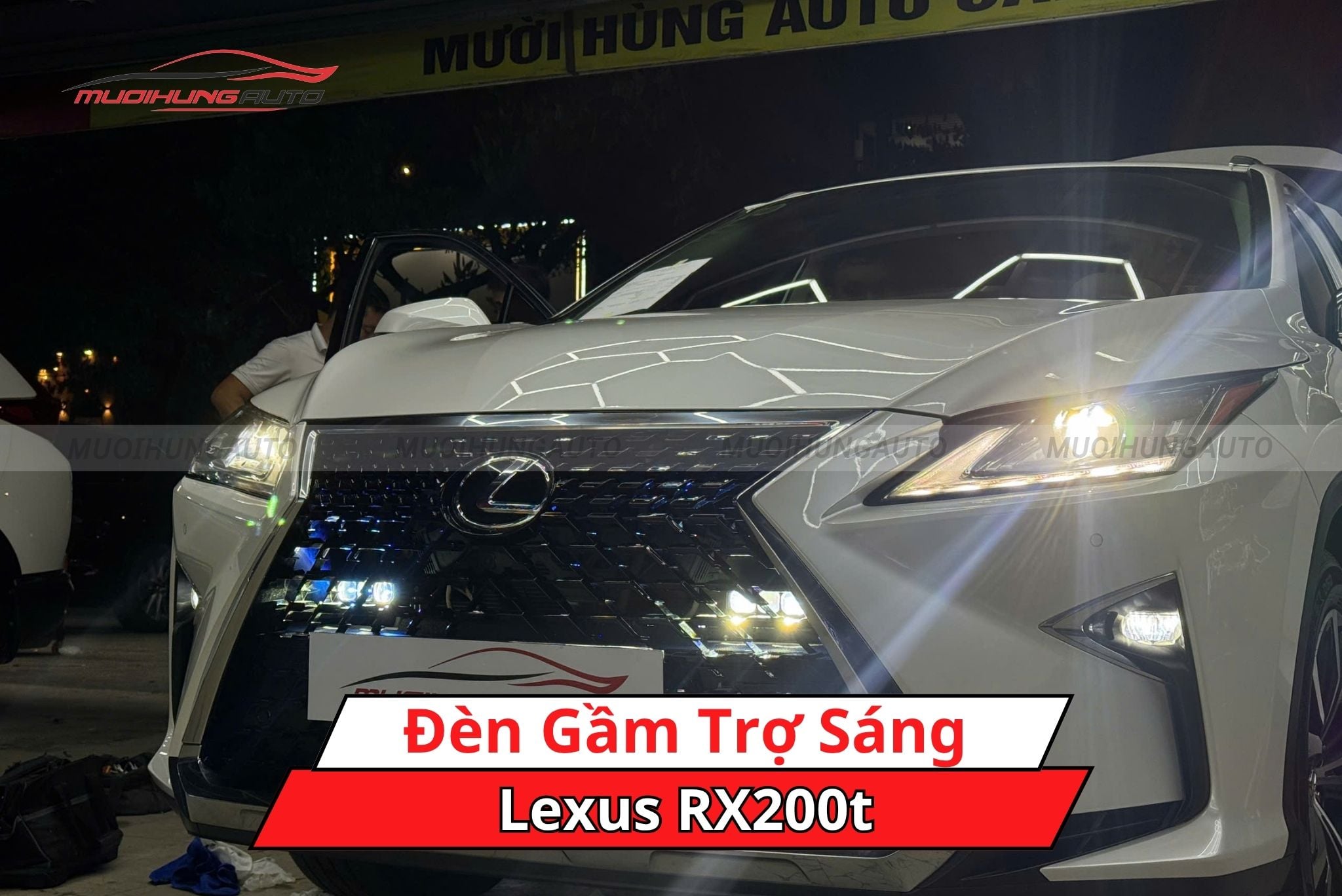 Đèn gầm trợ sáng cho Lexus RX200t