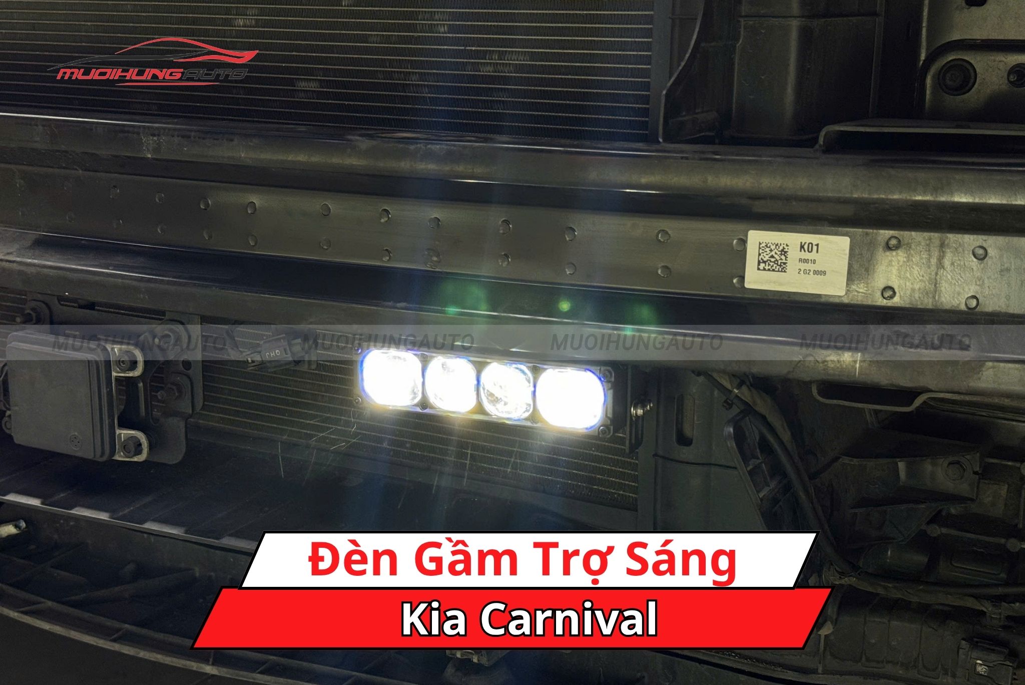 Đèn gầm trợ sáng cho ô tô Kia Carnival