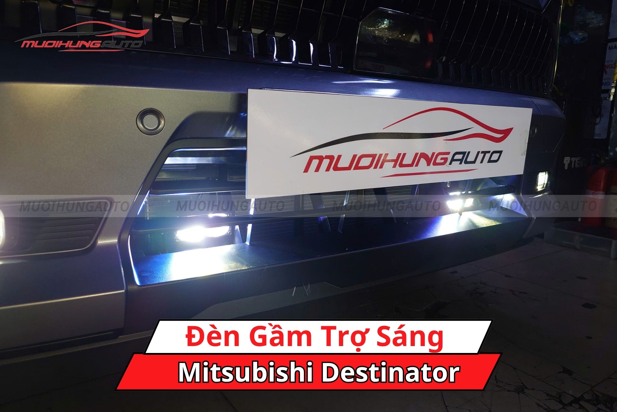 Đèn gầm trợ sáng cho ô tô Mitsubishi Destinator