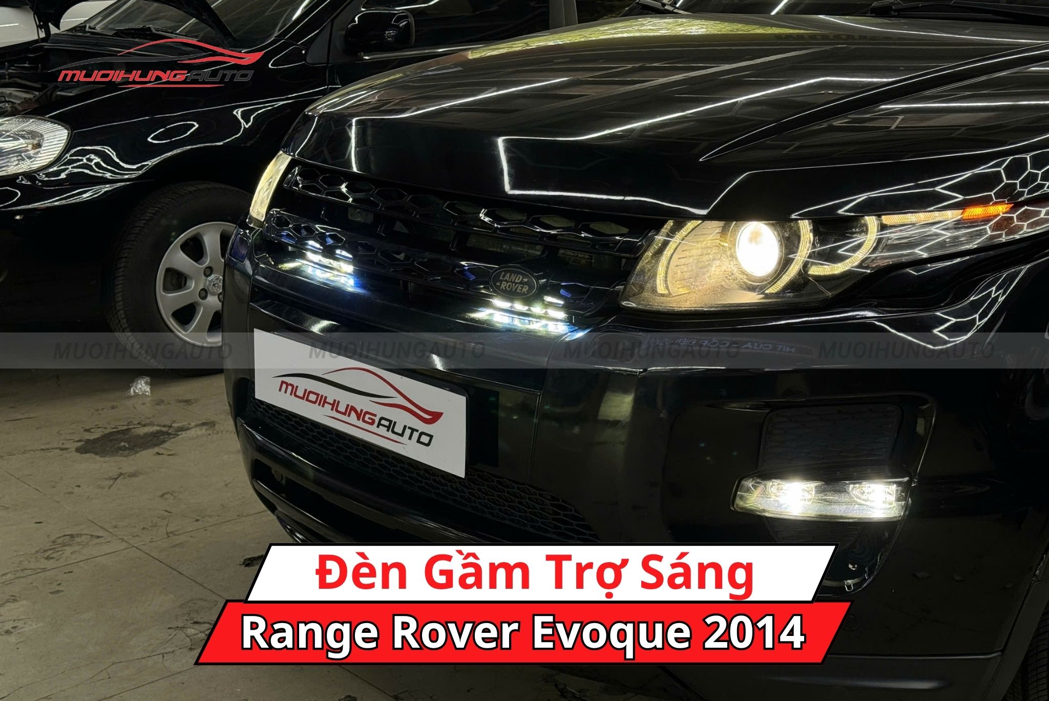 Đèn gầm trợ sáng cho Range Rover Evoque 2014