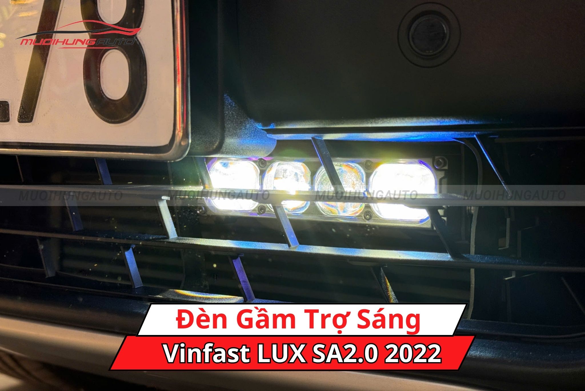 Đèn gầm trợ sáng cho Vinfast LUX SA2.0 2022