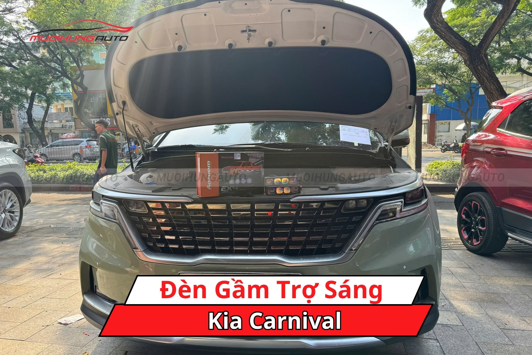 Đèn gầm trợ sáng cho xe Kia Carnival