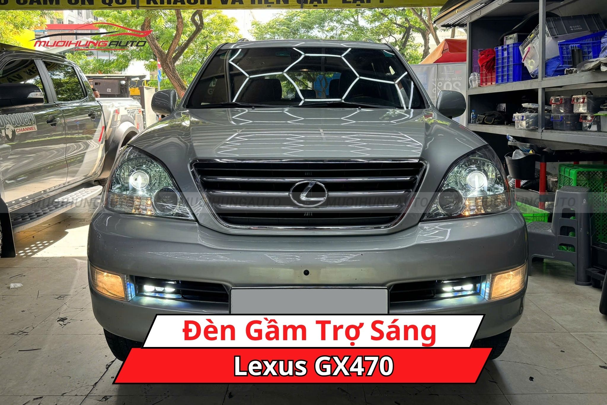 Đèn gầm trợ sáng cho xe Lexus GX470