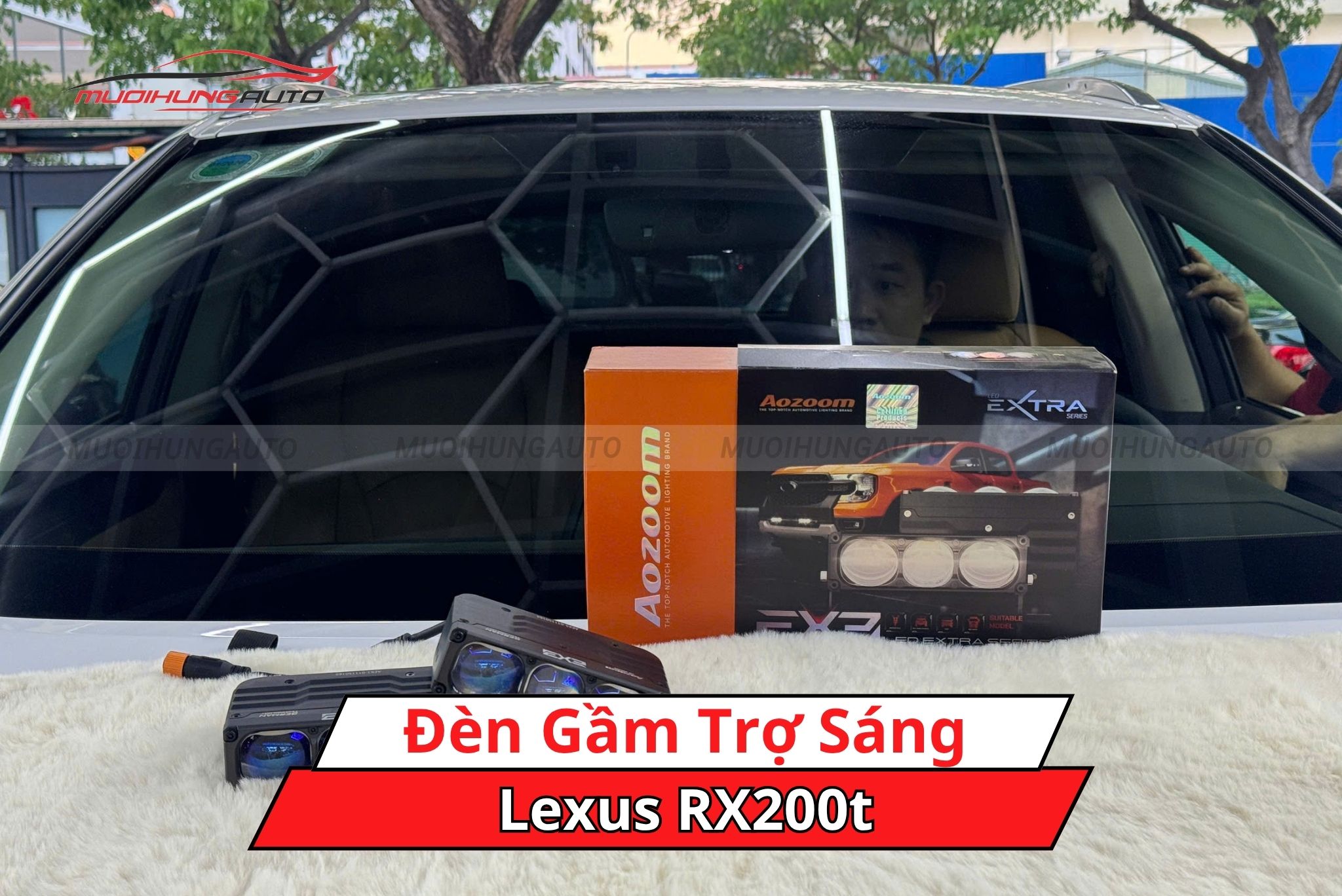 Đèn gầm trợ sáng cho xe Lexus RX200t
