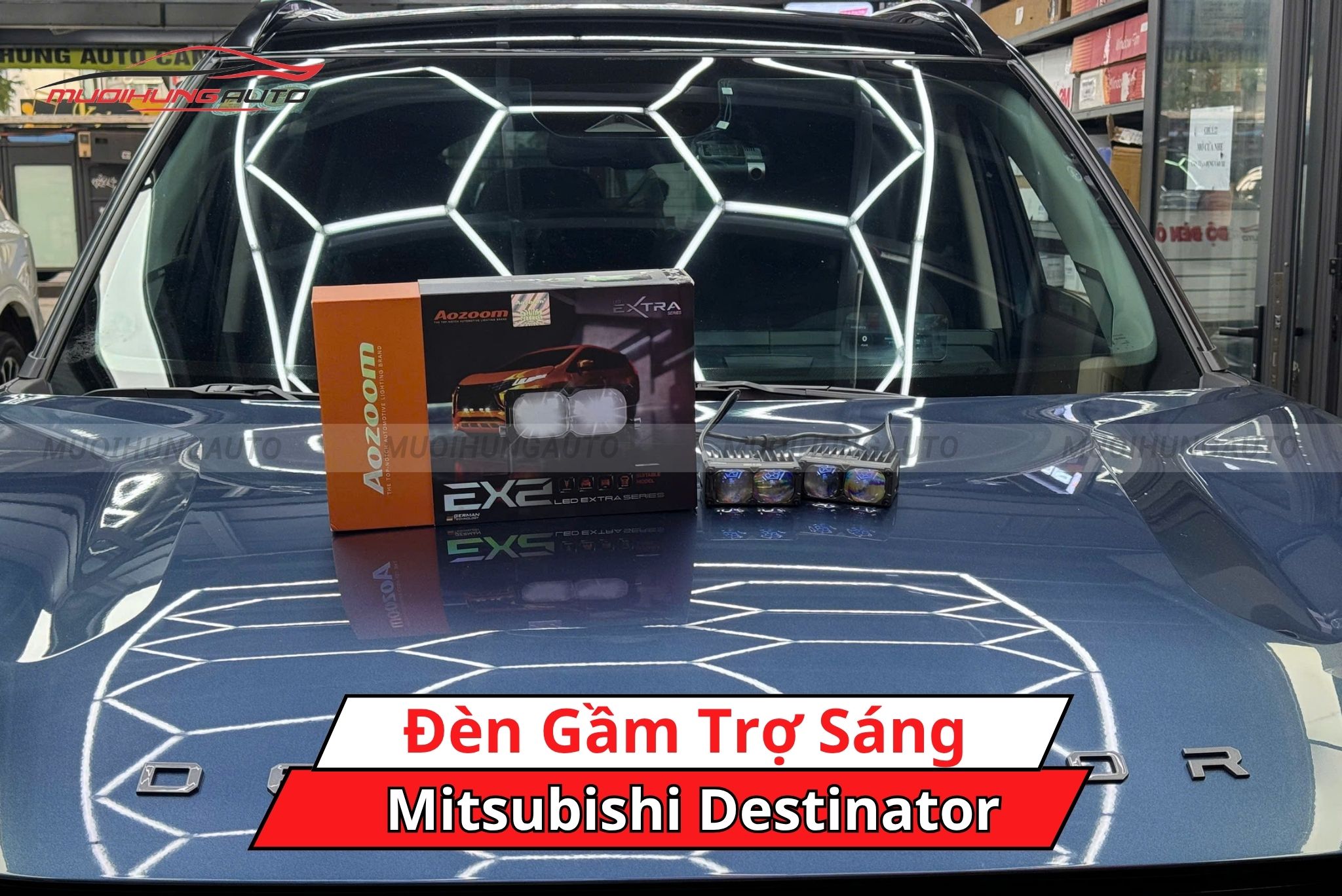 Đèn gầm trợ sáng cho xe Mitsubishi Destinator