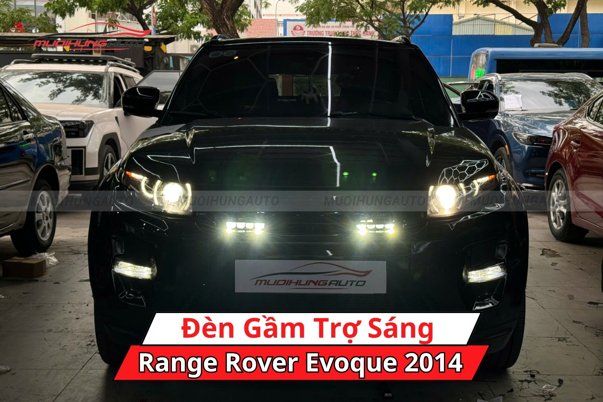Đèn gầm trợ sáng cho xe Range Rover Evoque 2014