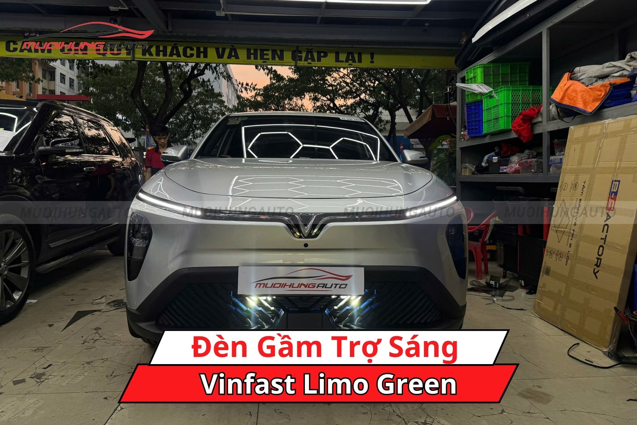 Đèn gầm trợ sáng cho xe Vinfast Limo Green