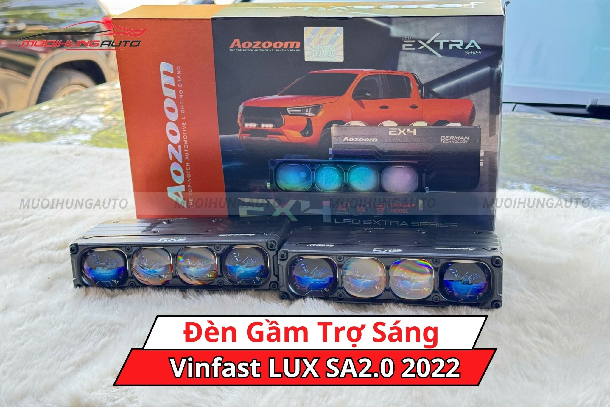 Đèn gầm trợ sáng cho xe Vinfast LUX SA2.0 2022