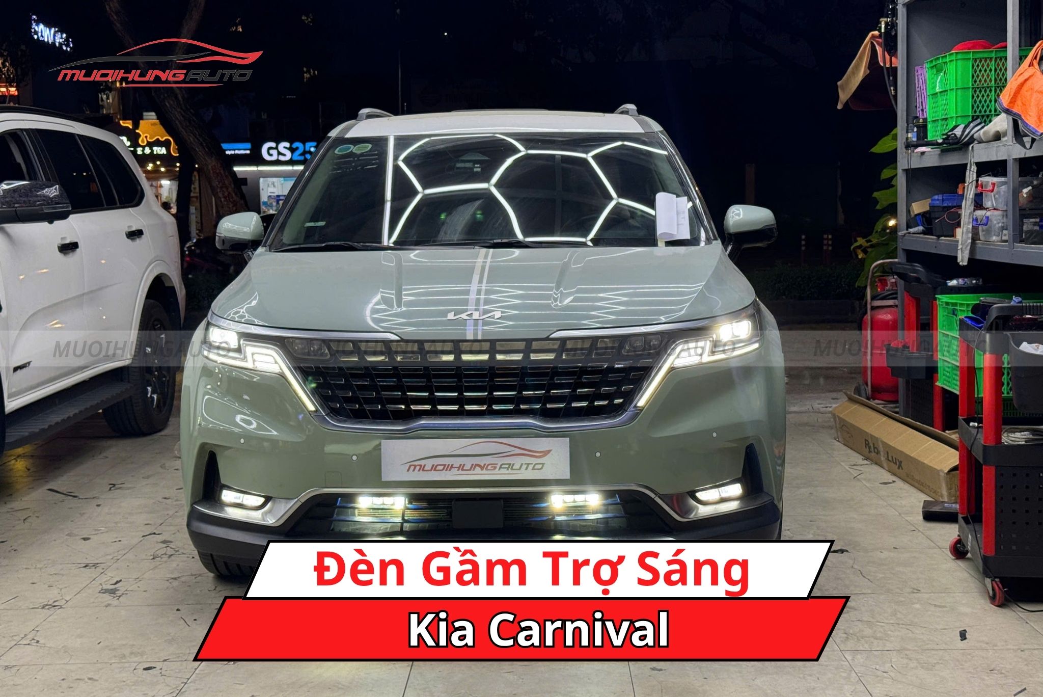 Đèn gầm trợ sáng Kia Carnival