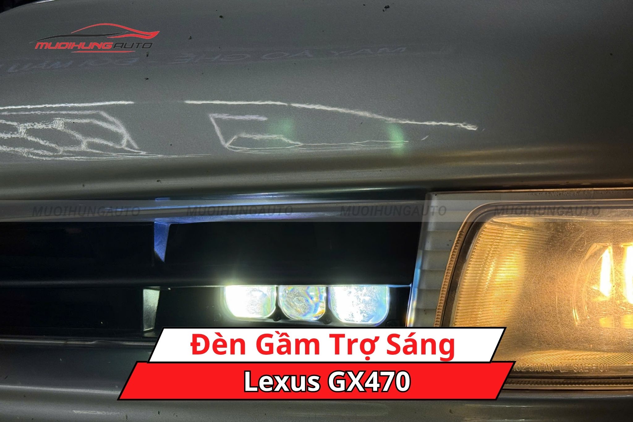 Đèn gầm trợ sáng Lexus GX470