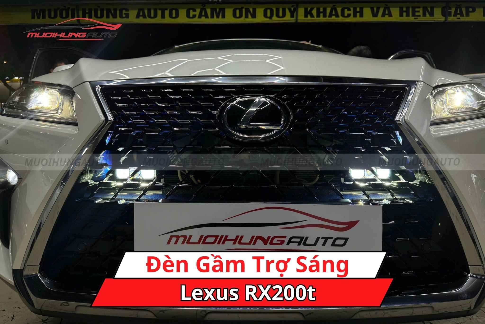 Đèn gầm trợ sáng Lexus RX200t