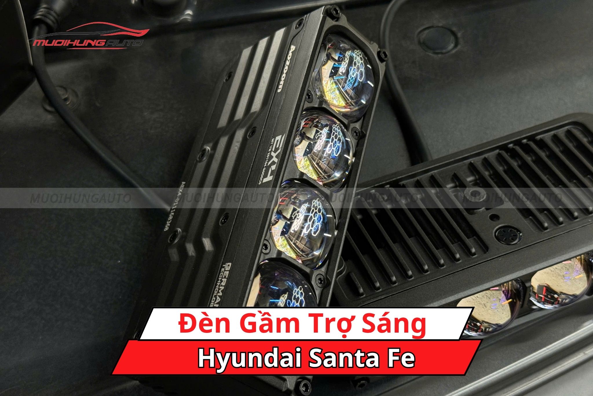Đèn gầm trợ sáng xe Hyundai Santa Fe