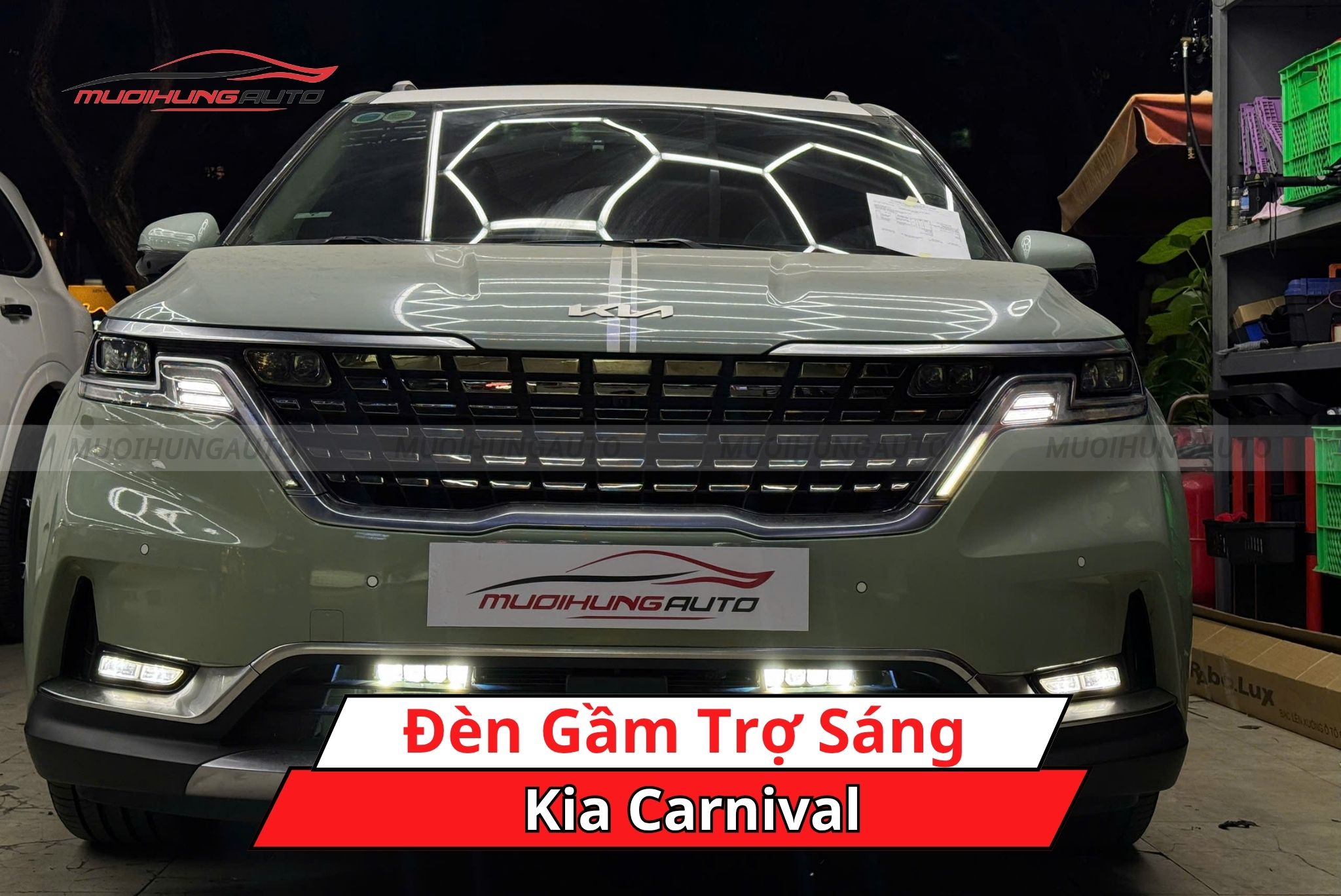 Đèn gầm trợ sáng xe Kia Carnival