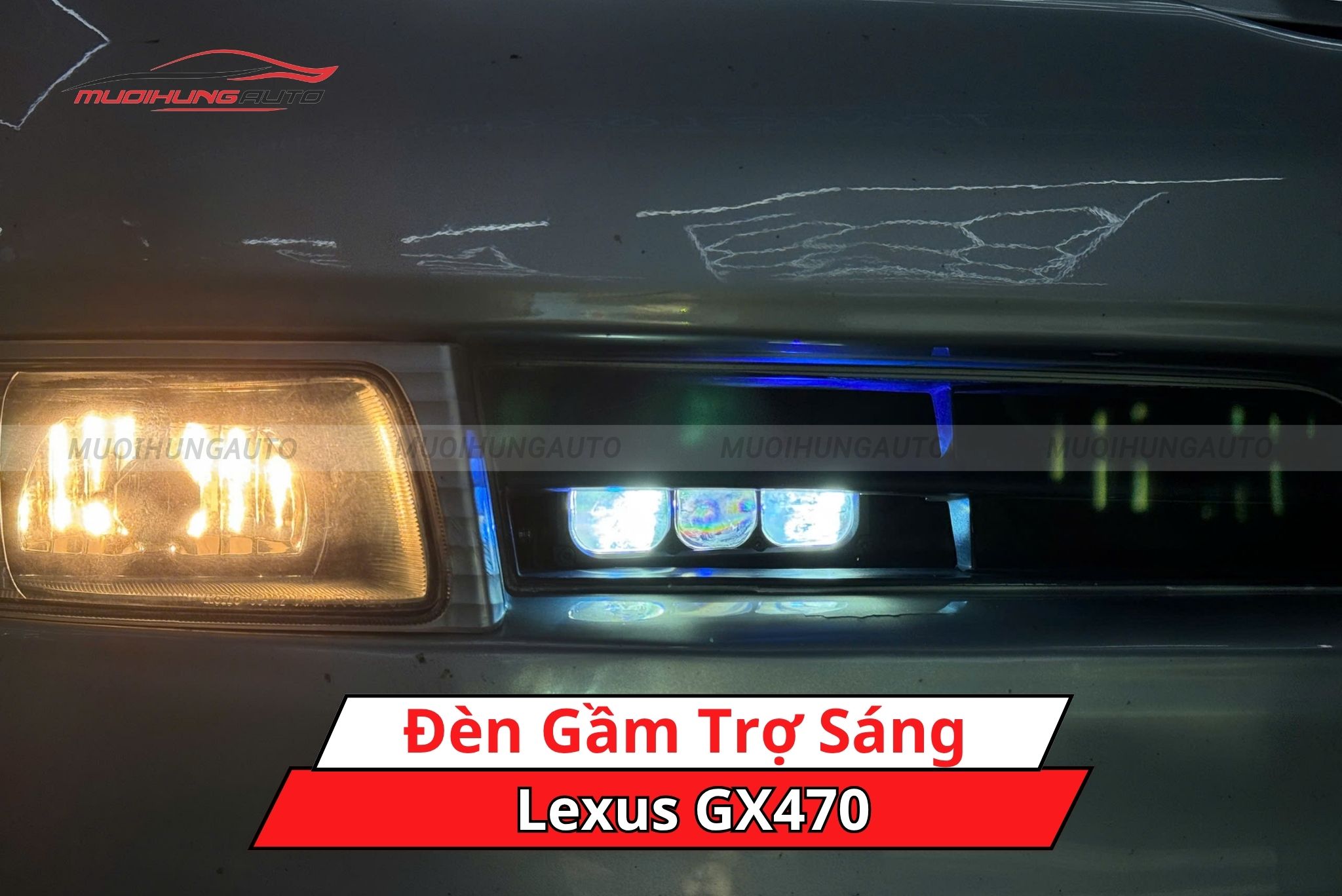 Đèn gầm trợ sáng xe Lexus GX470