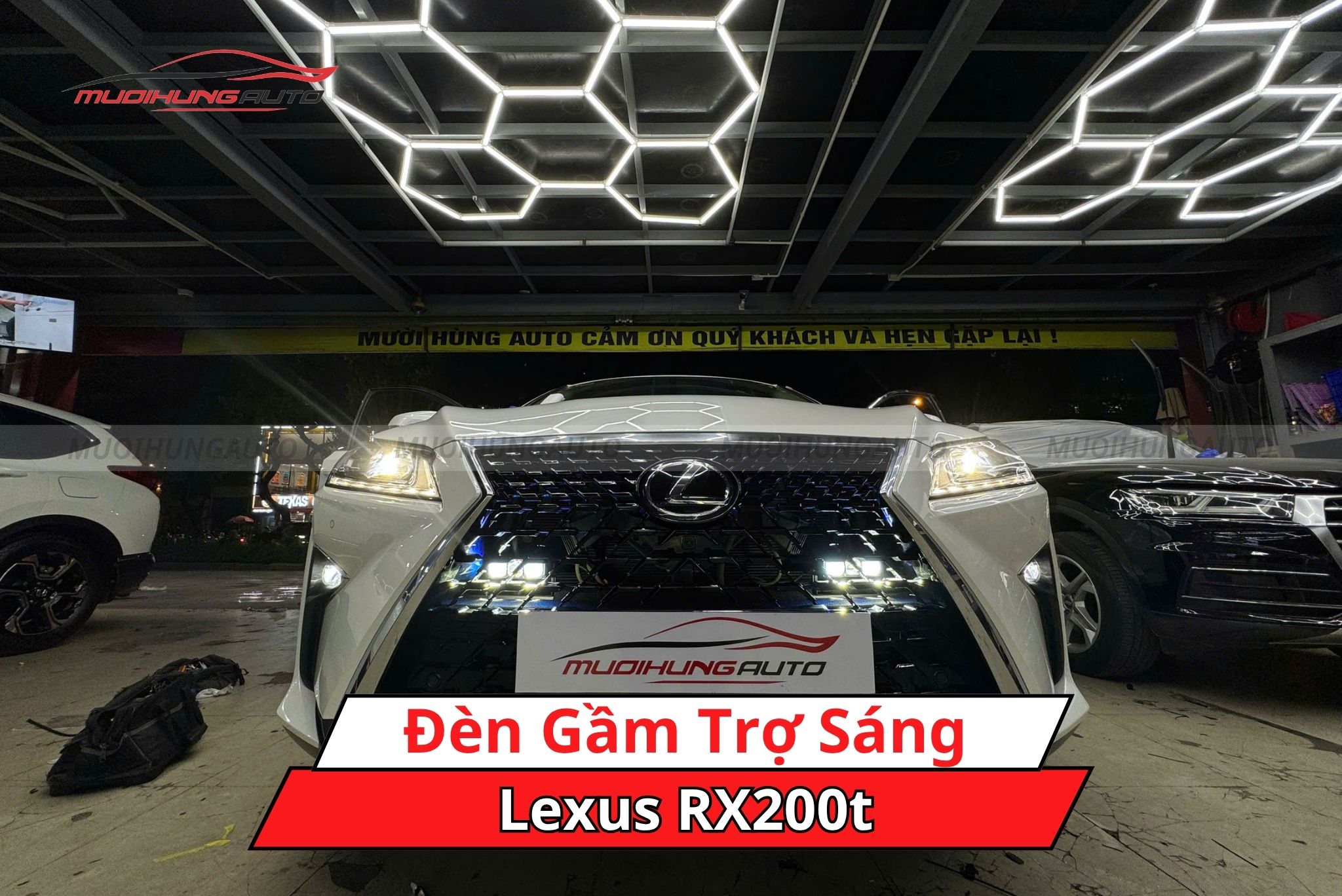Đèn gầm trợ sáng xe Lexus RX200t