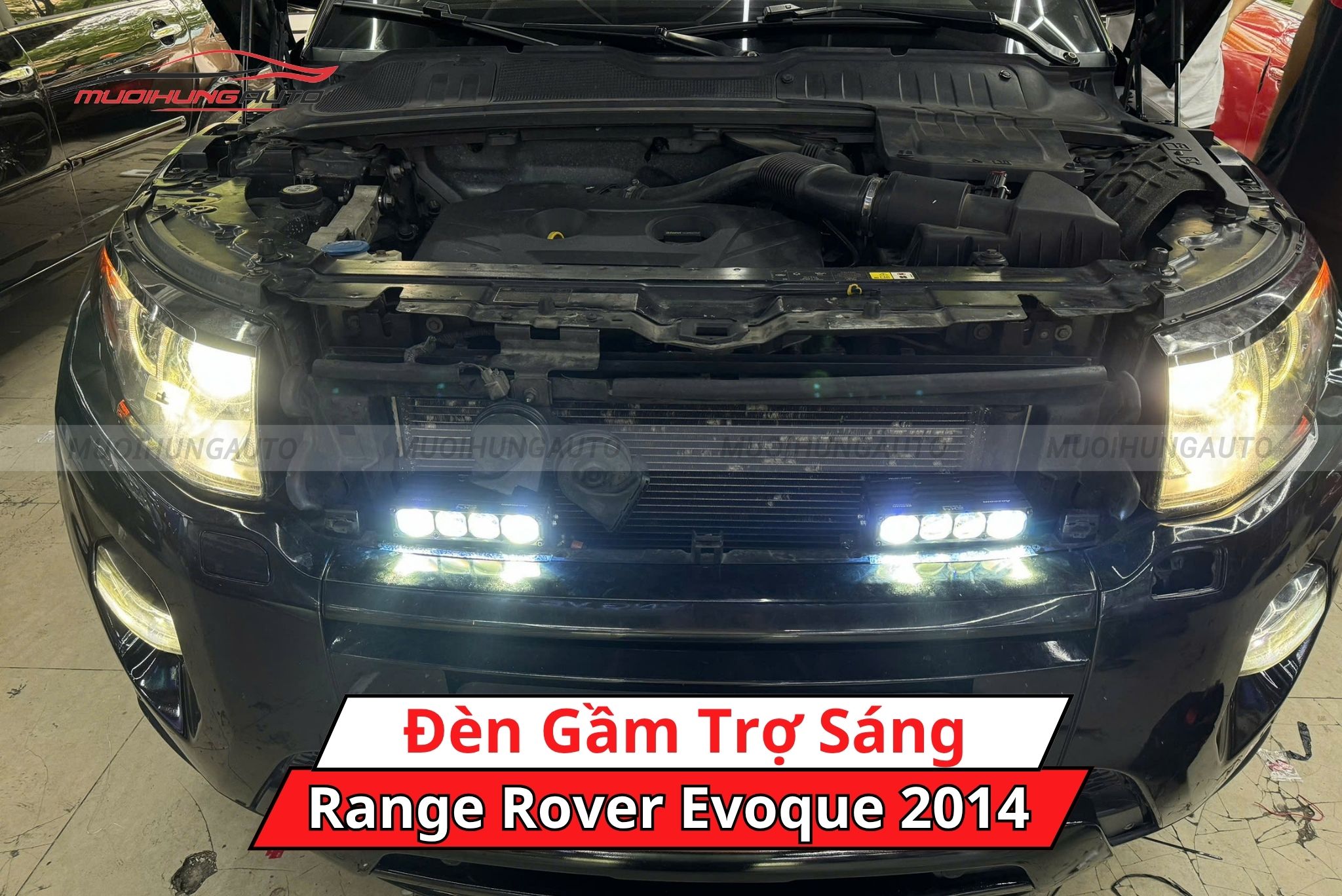 Đèn gầm trợ sáng xe Range Rover Evoque 2014