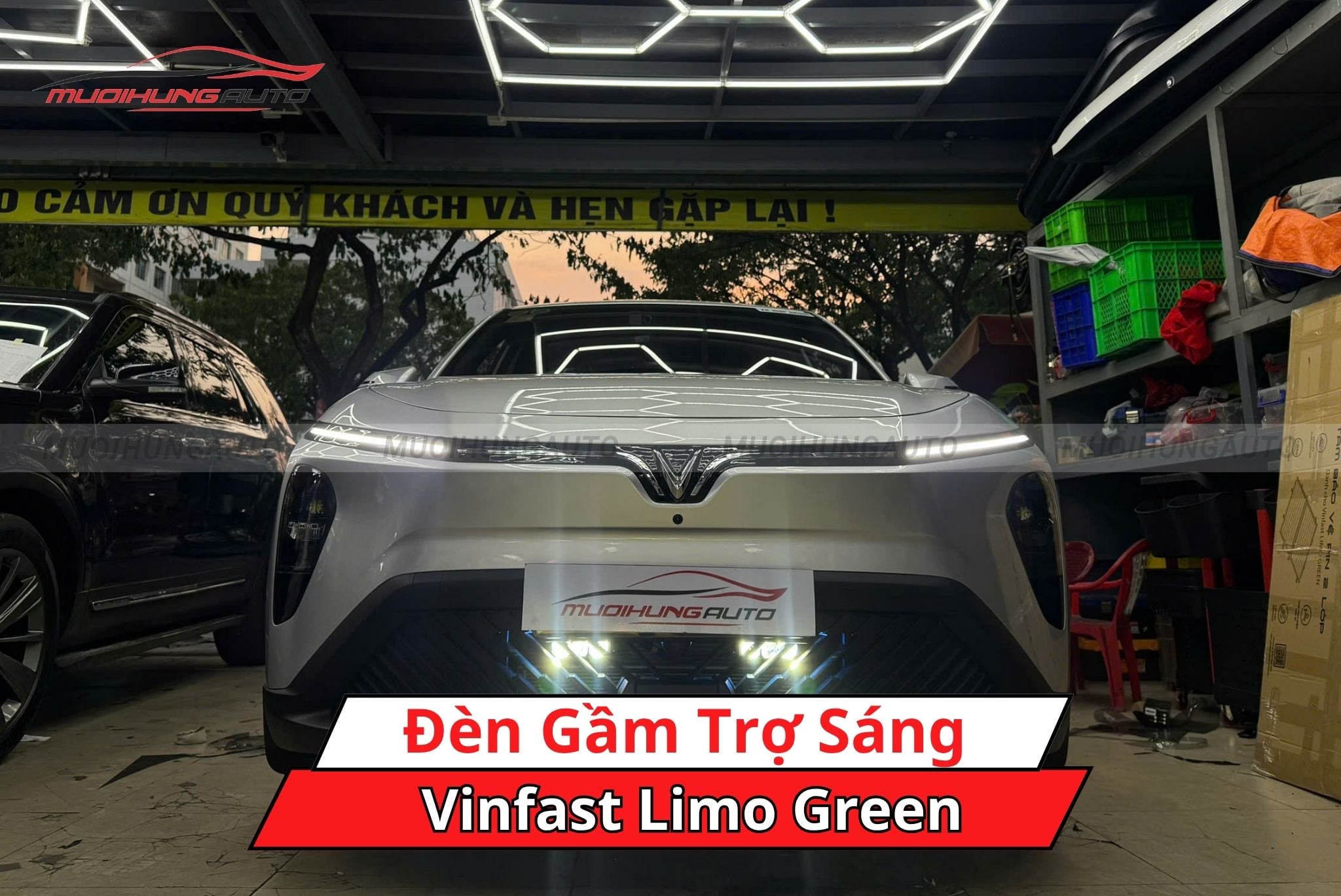 Đèn gầm trợ sáng xe Vinfast Limo Green