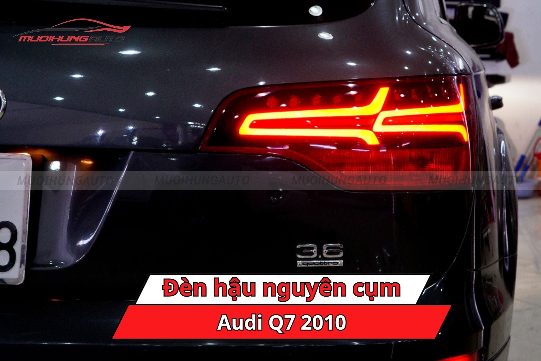 Đèn hậu nguyên cụm cho Audi Q7 2010